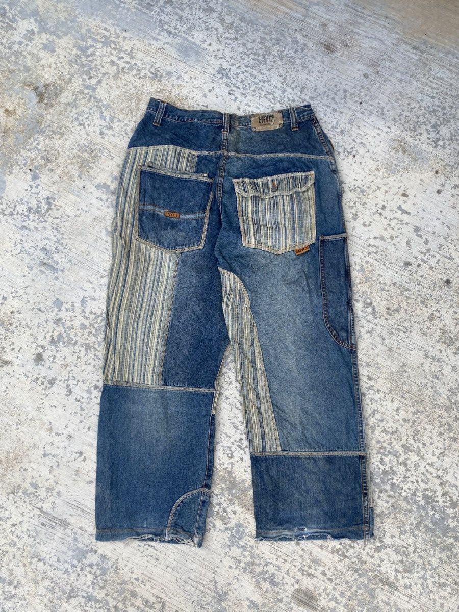 Enyce ENYCE patchwork carpenter baggy jeans Size US 32 / EU 48 - 2 Thumbnail