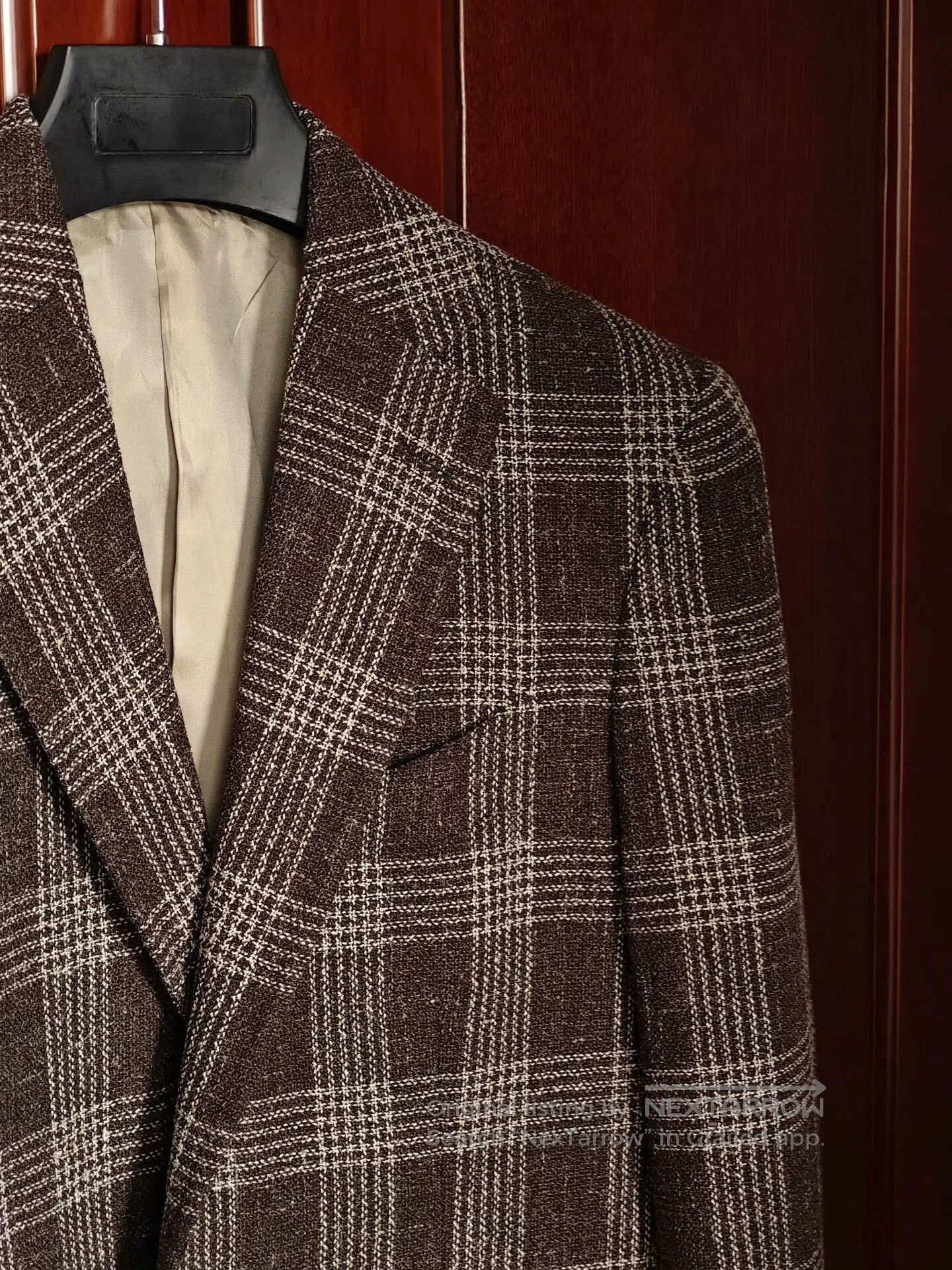 Japanese Brand Italian Vintage Plaid Custom Suit. Size US S / EU 44-46 / 1 - 2 Thumbnail