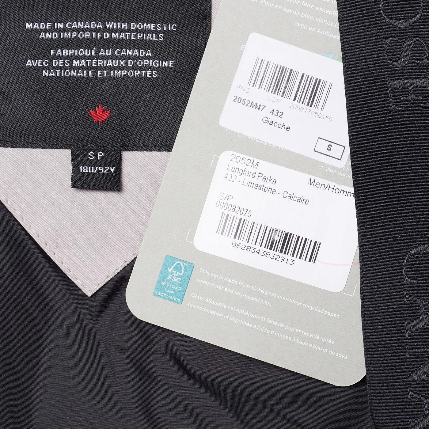 Canada Goose CANADA GOOSE Langford 2052M47 432 Limestone Down Jacket Size US S / EU 44-46 / 1 - 12 Thumbnail