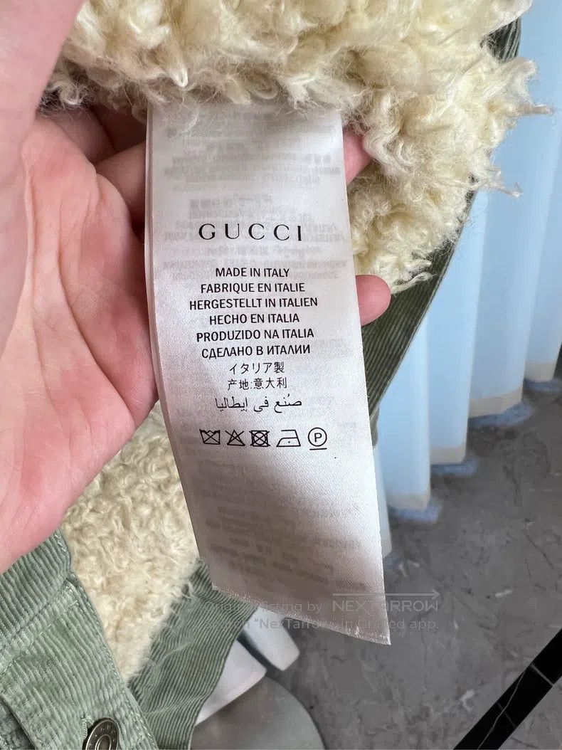 Gucci Gucci Lamb's wool chest piglet back tiger head embroidered Size US S / EU 44-46 / 1 - 5 Thumbnail