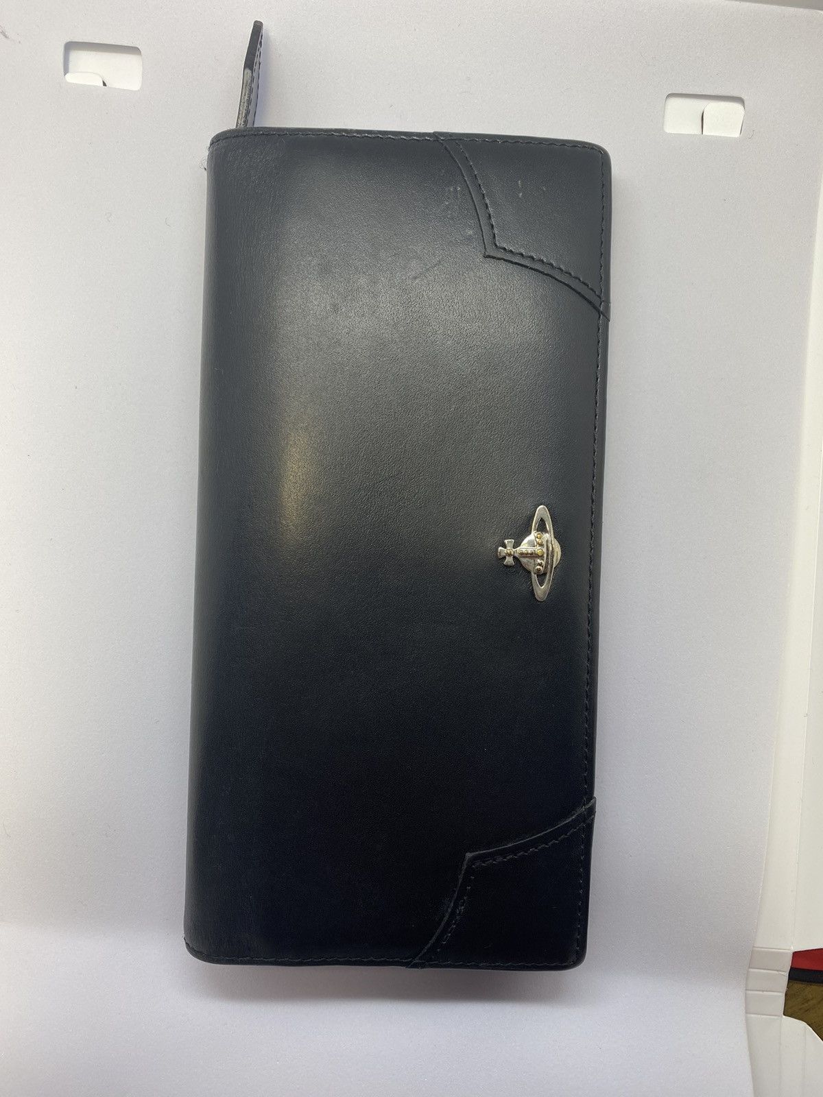 Vivienne Westwood Vivienne Westwood Orb Leather Long wallet Size ONE SIZE - 1 Thumbnail