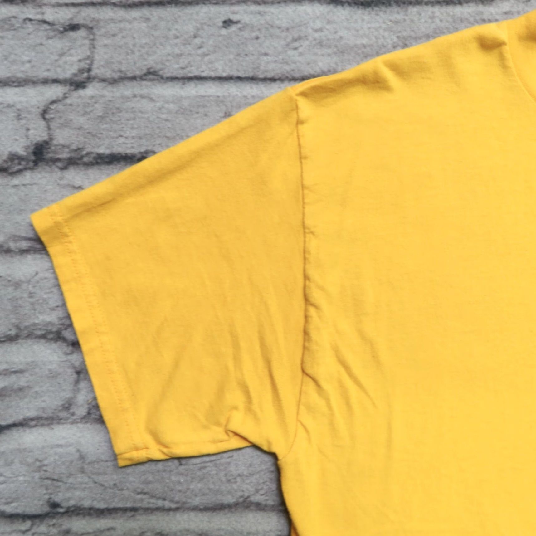Vintage VINTAGE Foundation Skateboards Shirt Mens Large Yellow 90s Punk Size US L / EU 52-54 / 3 - 4 Thumbnail