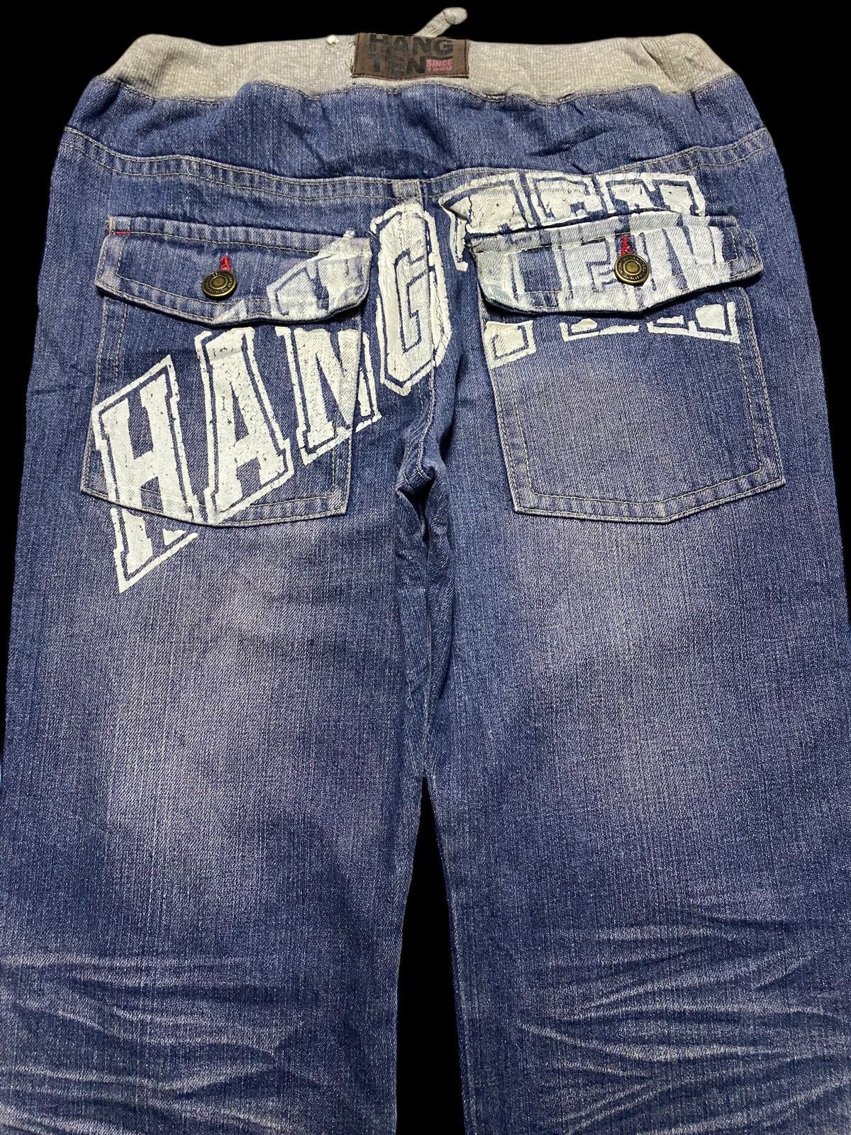 Hang Ten Hang Ten Baggy jean great condition with a unique vibe jeans Size US 30 / EU 46 - 4 Thumbnail