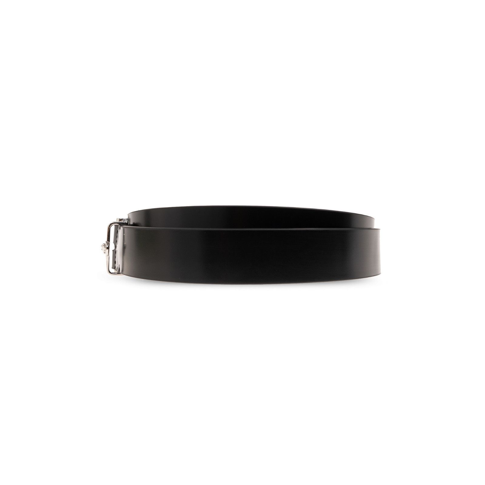 Versace VERSACE Black Leather Belt New & Authentic (Men's size:105;) Size ONE SIZE - 2 Thumbnail