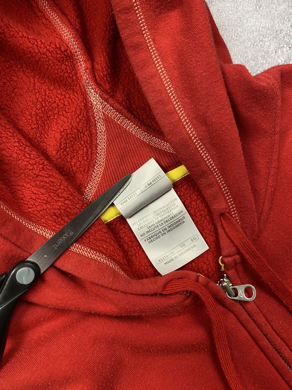 Nike Vintage Y2K Nike Zip Up Hoodie Swoosh Logo Streetwear 90s Size L / US 10 / IT 46 - 11 Thumbnail