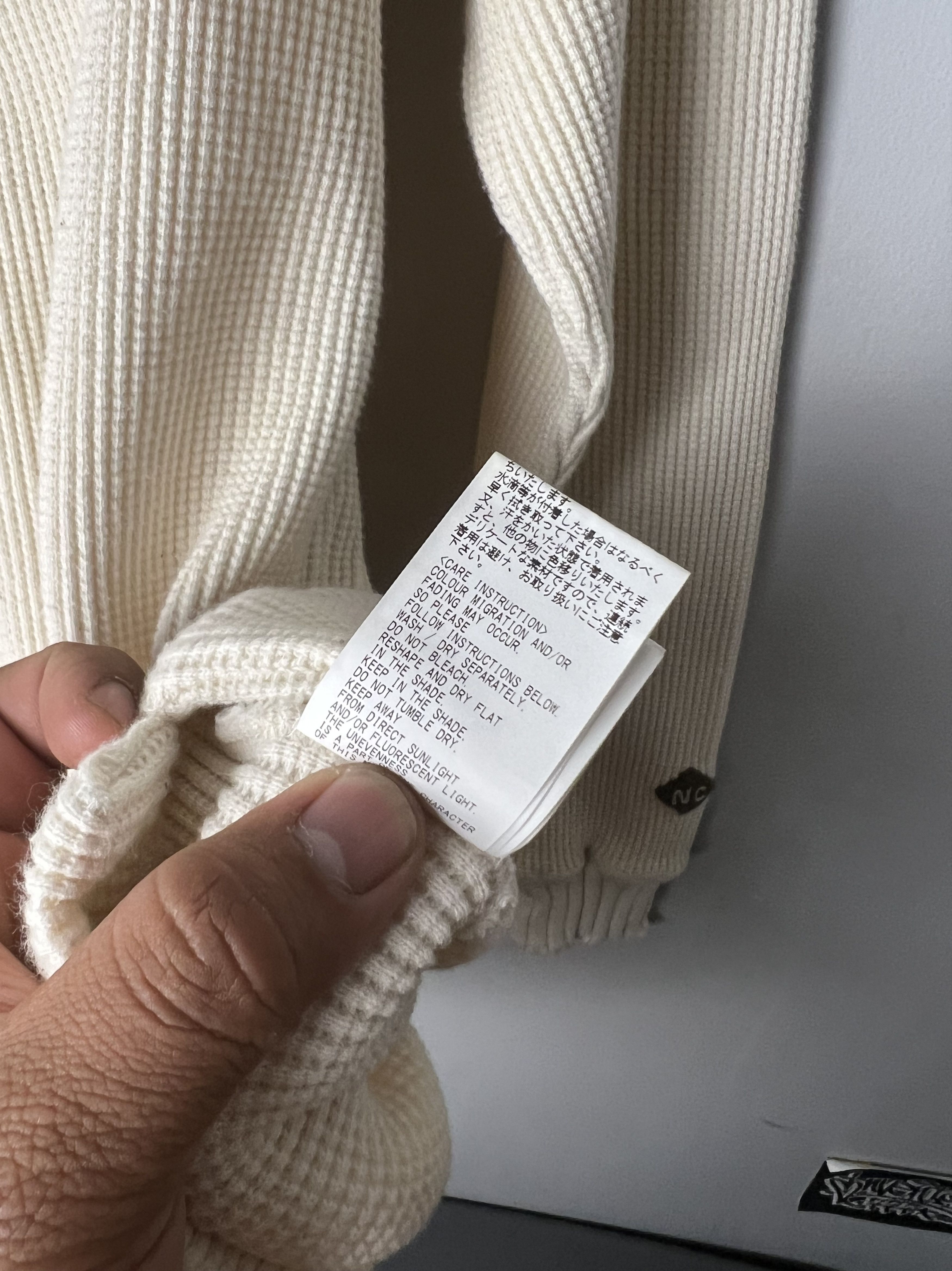 Nigel Cabourn Nigel Cabourn Turtle Neck - Waffle Knit Size US S / EU 44-46 / 1 - 8 Thumbnail