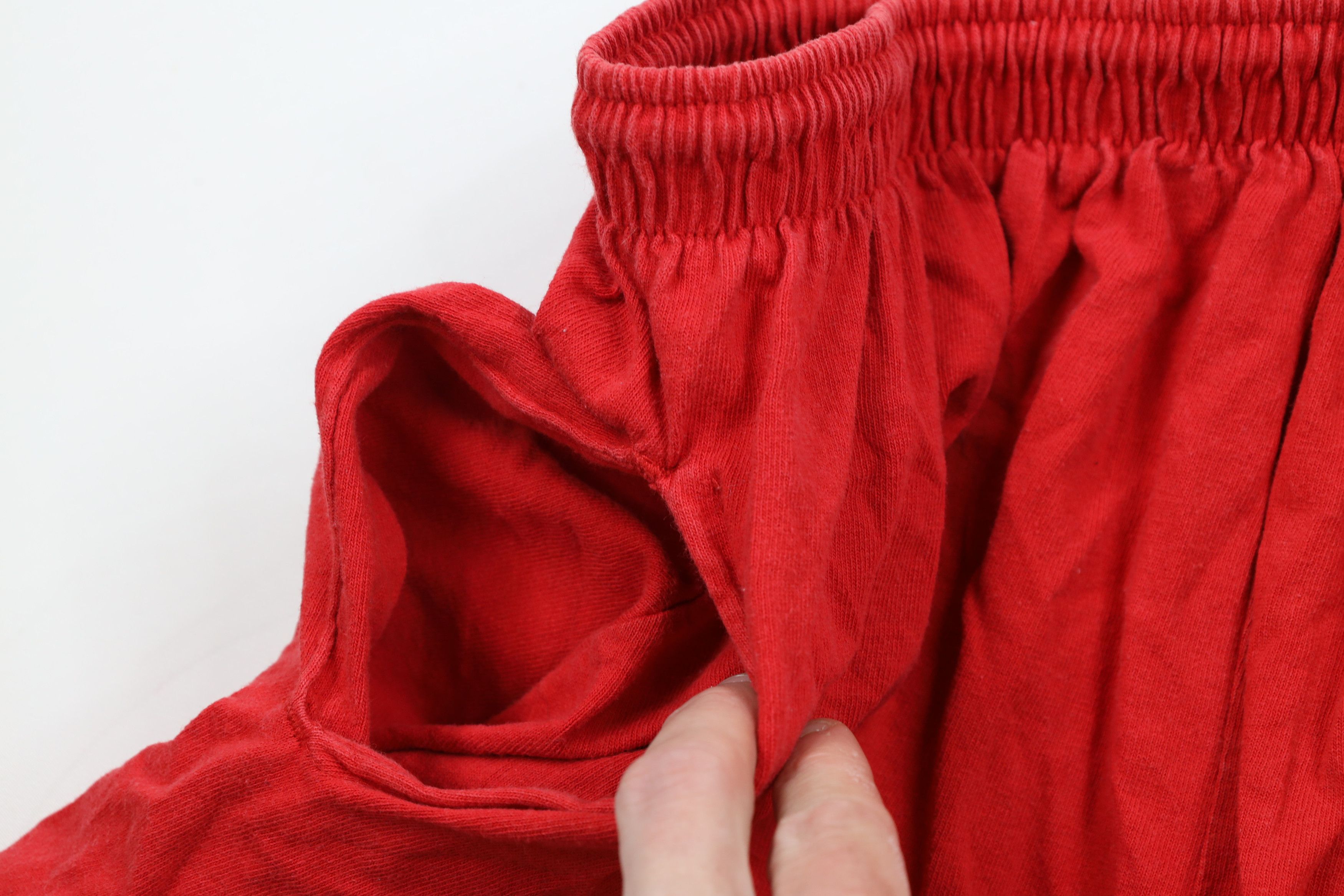 Vintage Vintage 90s State University Above Knee Shorts Cotton USA Size US 34 / EU 50 - 6 Thumbnail