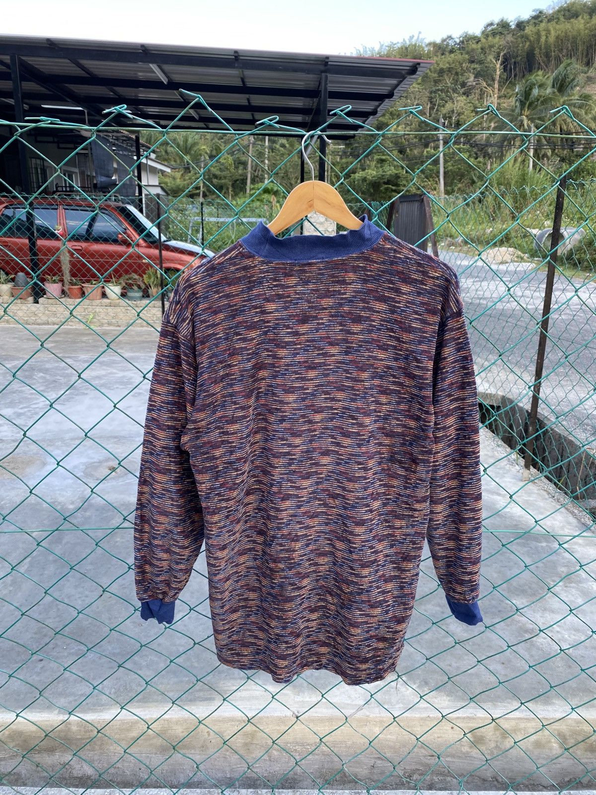 Trussardi × Vintage Vintage trussardi mockneck long sleeve Size US M / EU 48-50 / 2 - 2 Thumbnail