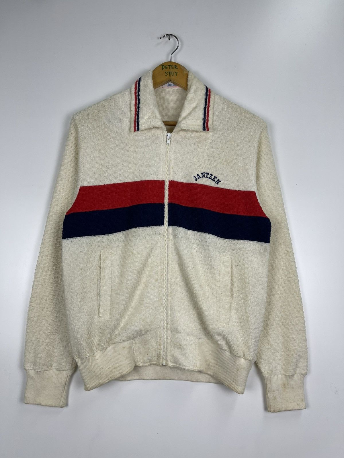 Jantzen × Vintage Vintage Jantzen Sweater Jacket Size US M / EU 48-50 / 2 - 2 Thumbnail