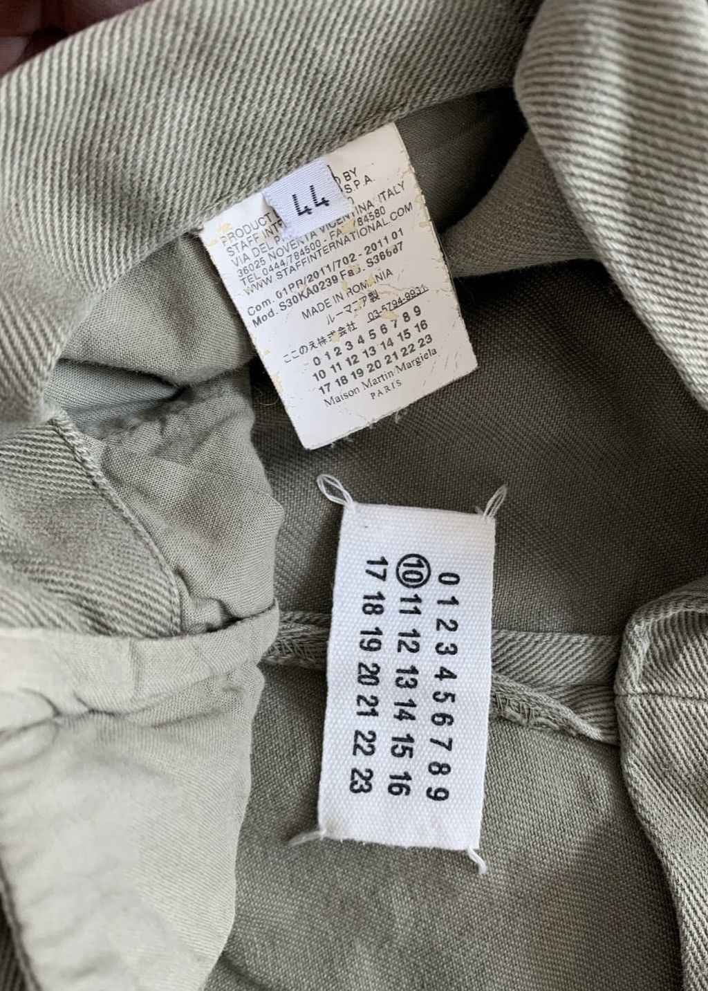 Maison Margiela Maison Margiela White Button Up Shirt Size US 30 / EU 46 - 5 Thumbnail