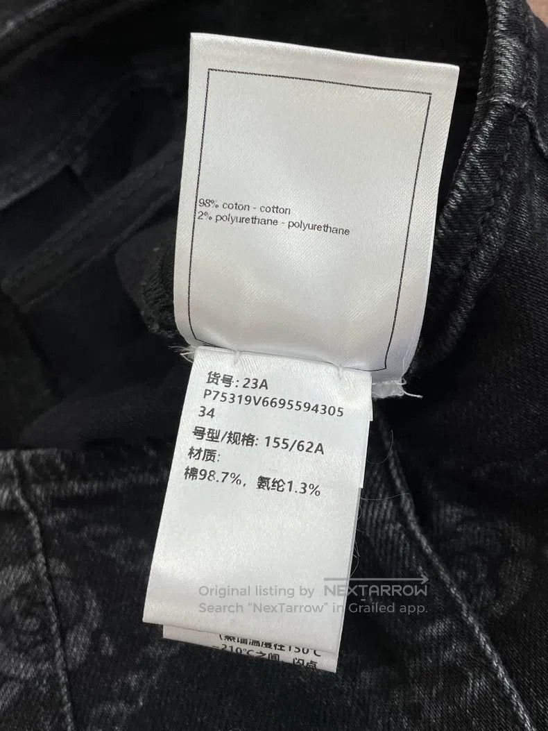 Chanel Chanel 23A popular black micro flared jeans Size 42" / US 20 - 5 Thumbnail