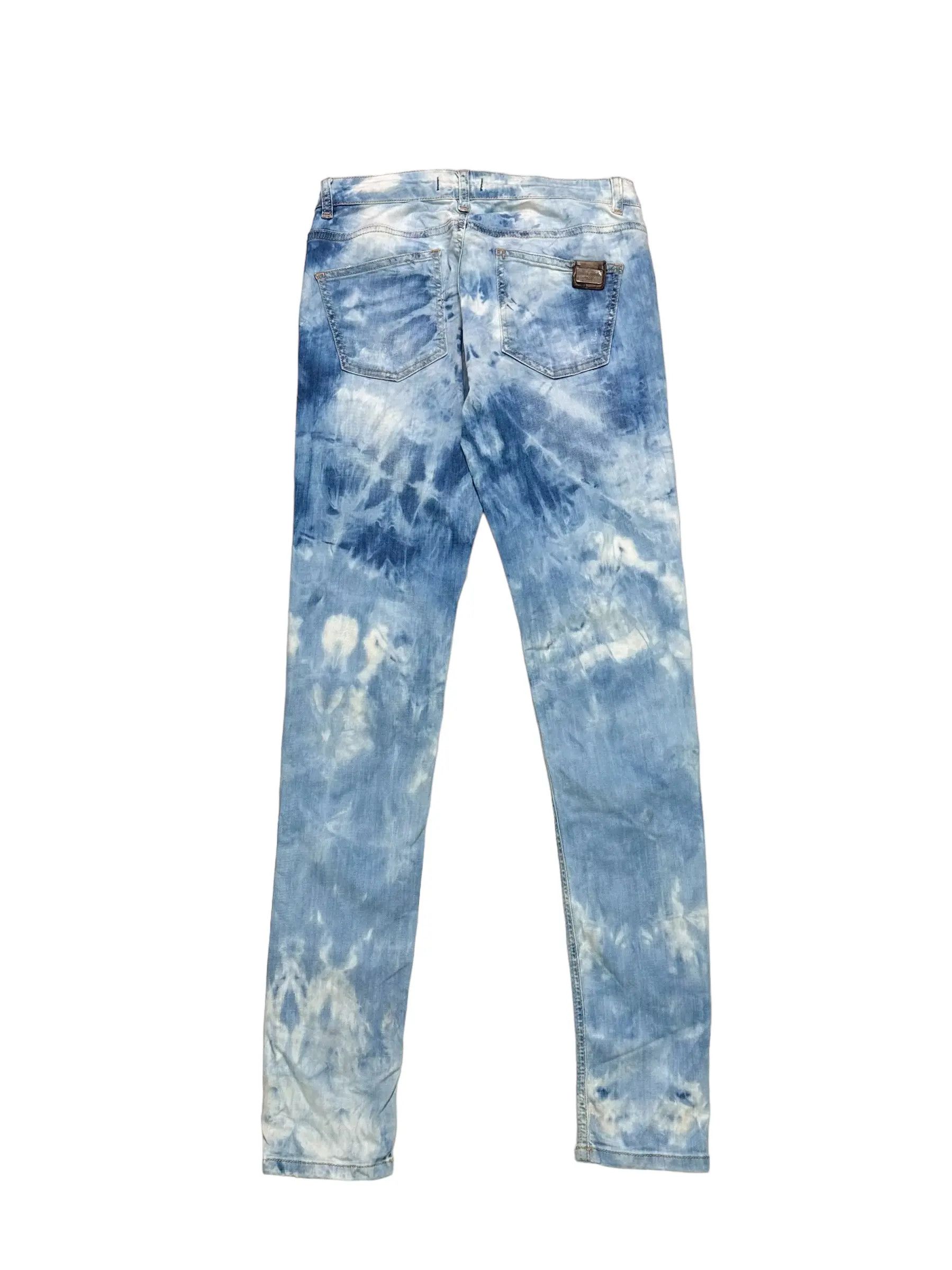 Dolce & Gabbana D&G slim skinny tiedye jeans Size US 28 / EU 44 - 2 Thumbnail