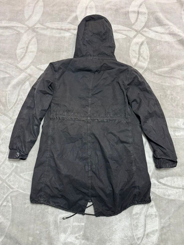 Other Blue Dream SNC Made in Italy Fur Wax Waxed Parka Jacket S Size S / US 4 / IT 40 - 3 Thumbnail