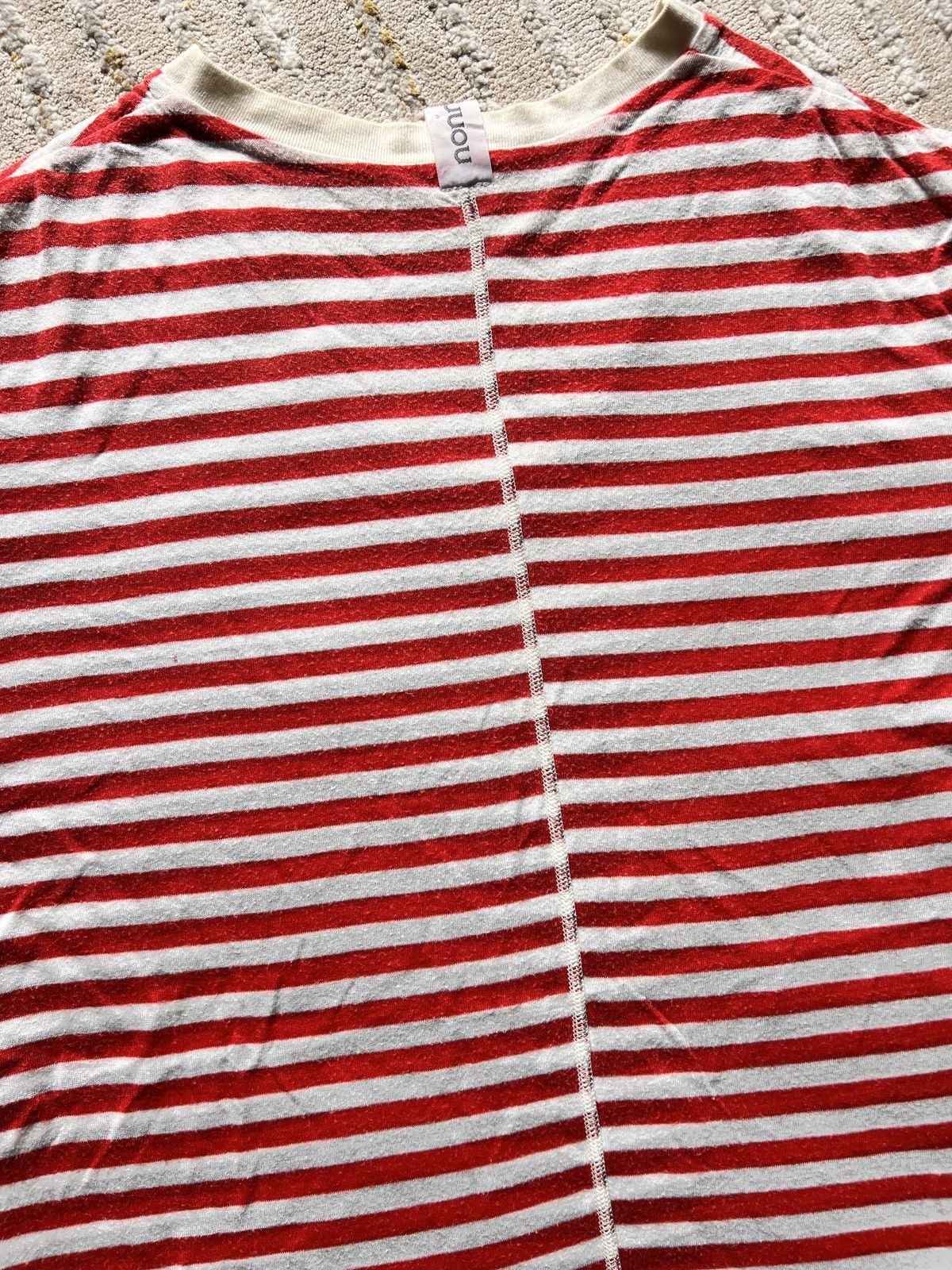 Nonnative Nonnative Reversible Stripe Vneck Tshirt Size US M / EU 48-50 / 2 - 7 Thumbnail