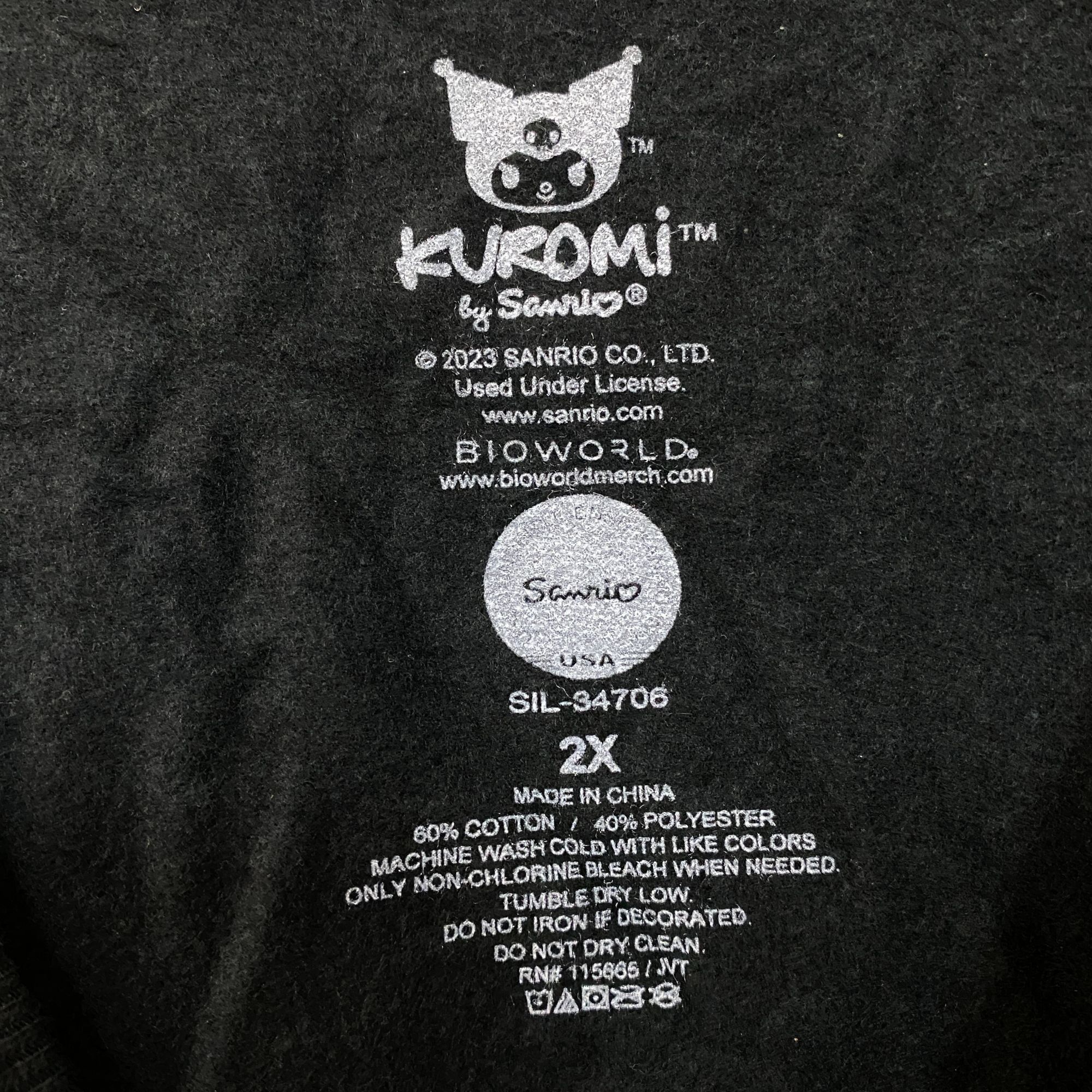 Other Kuromi skulls Crewneck sweater size 2X Size US XXL / EU 58 / 5 - 4 Thumbnail