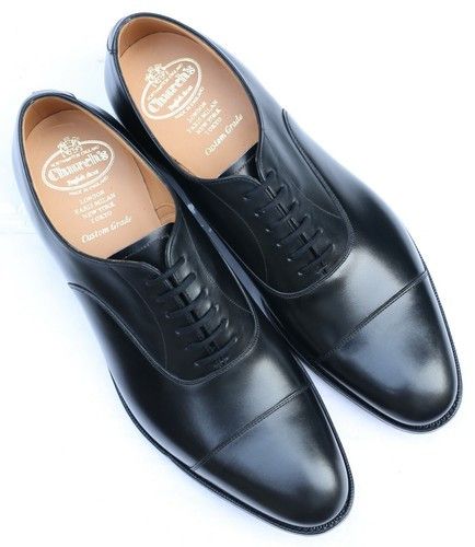 Church's Church's "Dubai" Oxford Black Shoes Size US 7 / EU 40 - 1 Thumbnail