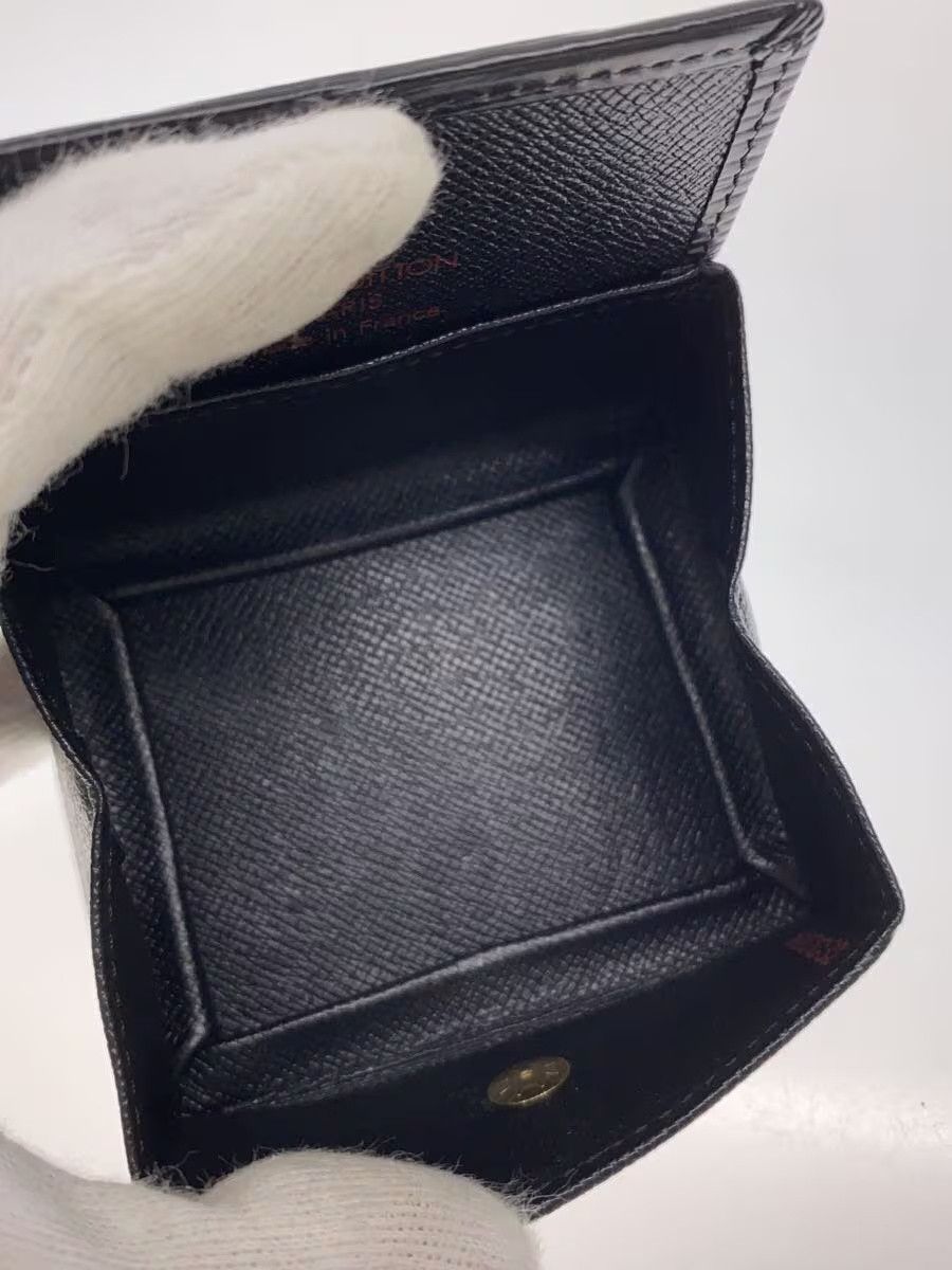 Louis Vuitton Louis Vuitton Epi Porte Monet Boite Leather Black Size ONE SIZE - 4 Thumbnail