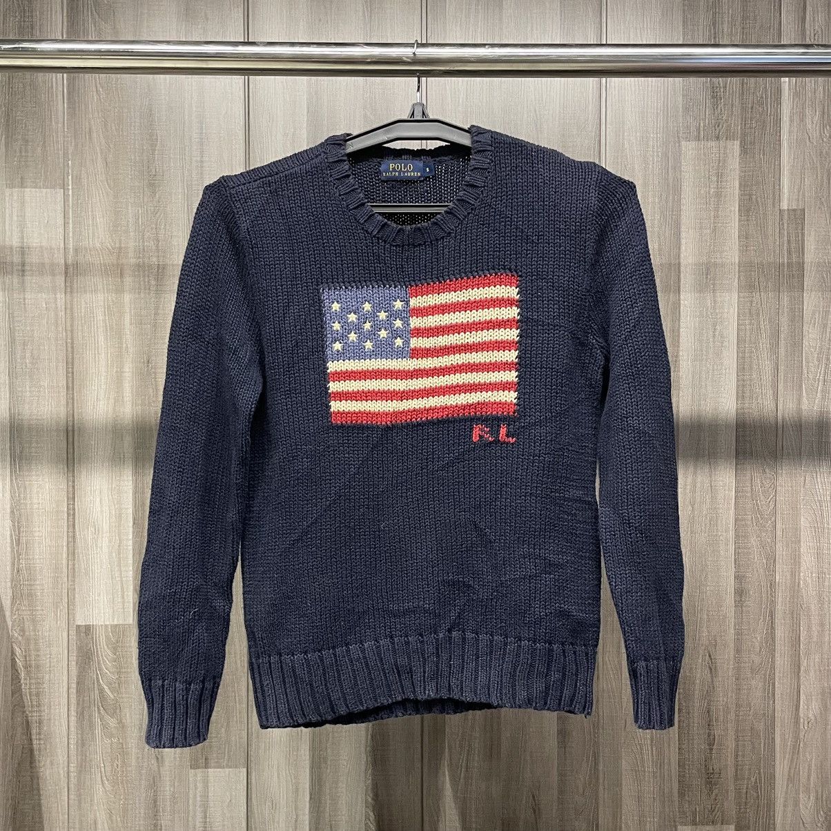 Polo Ralph Lauren Polo Ralph Lauren American Flag Sweater Size US S / EU 44-46 / 1 - 2 Thumbnail