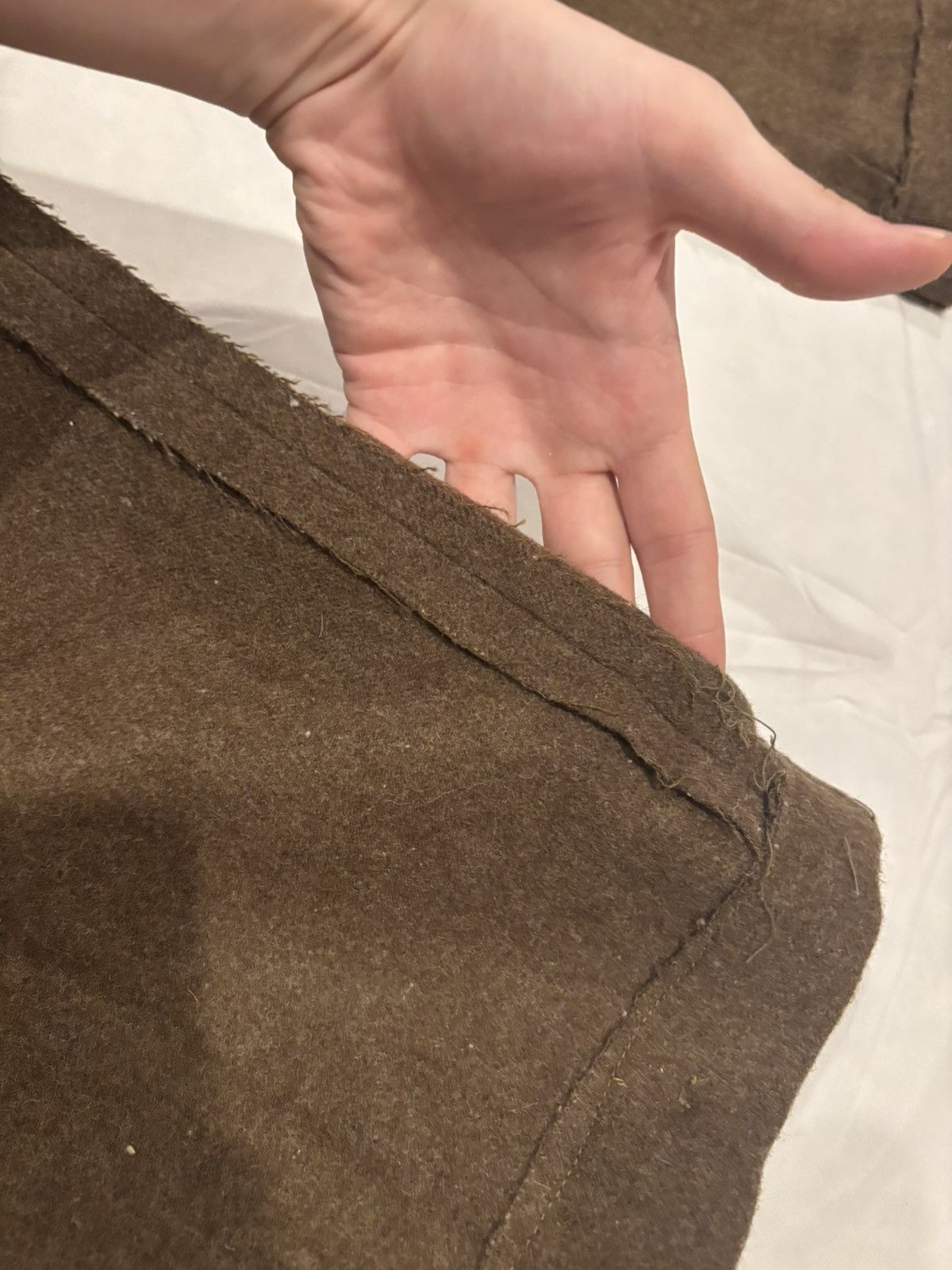 Other 1950s Military Wool Pants Size 30x29 High Waisted and Baggy! Size US 30 / EU 46 - 18 Thumbnail