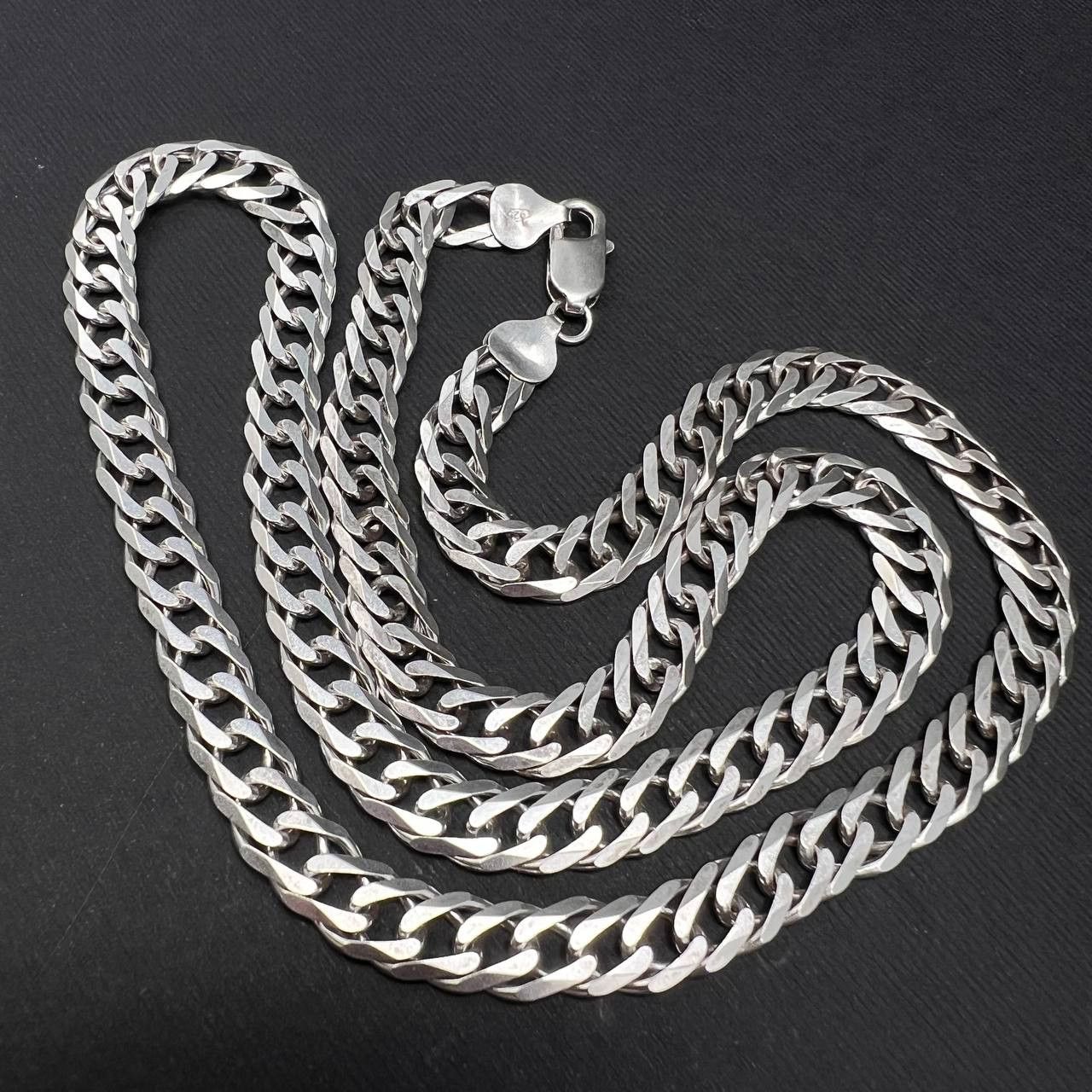Sterling Silver Large Vintage Sterling Silver 925 Men's Chain 36.7 gr Size ONE SIZE - 1 Thumbnail