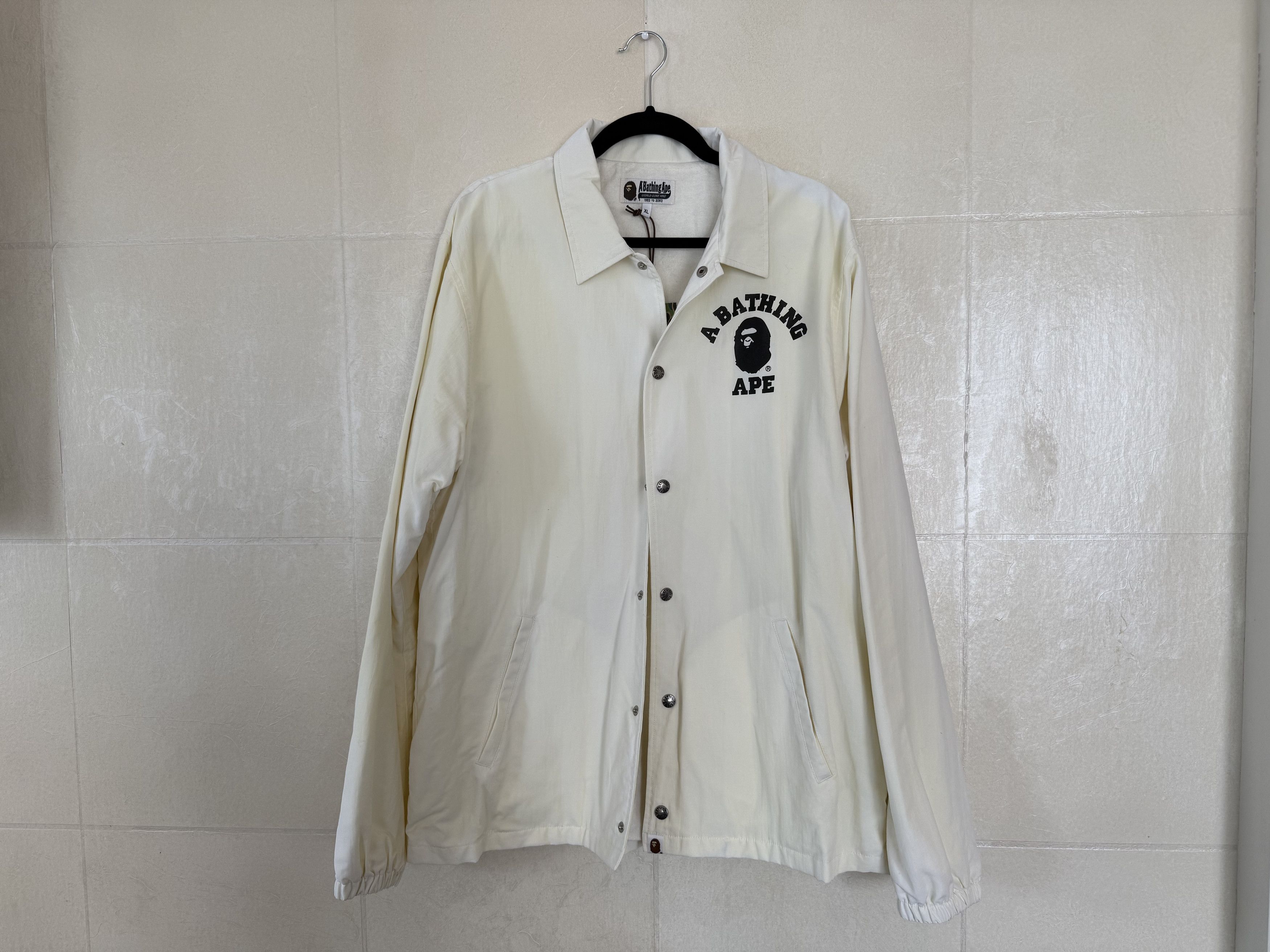 Bape Bape College Coach Jacket Size US XL / EU 56 / 4 - 1 Thumbnail