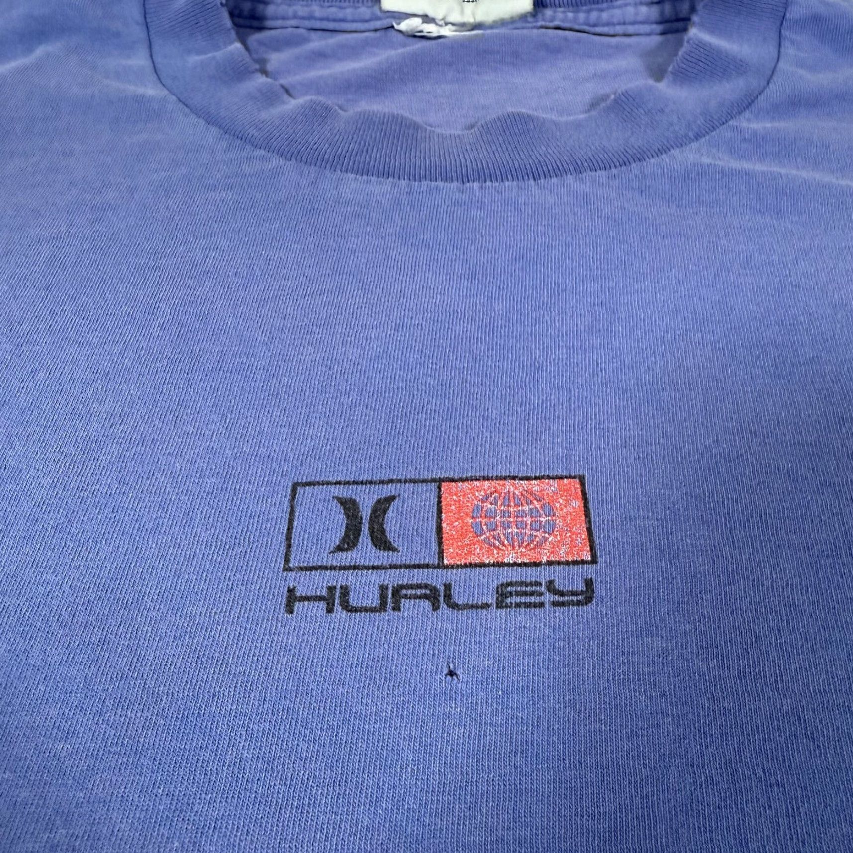 Hurley VINTAGE Hurley Shirt Mens Medium Blue Intercontinental Surf Skate USA 90s Y2K Size US M / EU 48-50 / 2 - 3 Thumbnail