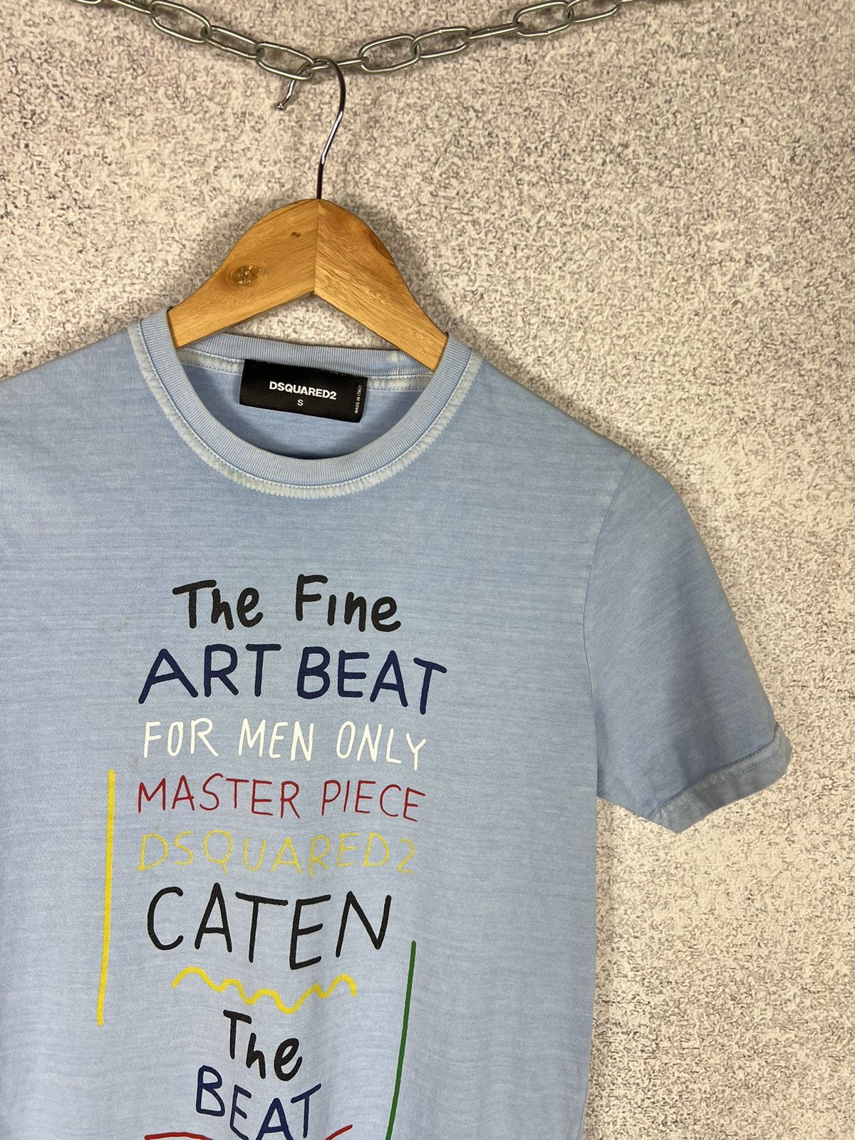 Dsquared2 Dsquared 2 The Fine Art Bean T Shirt Luxury Tee Size US S / EU 44-46 / 1 - 2 Thumbnail