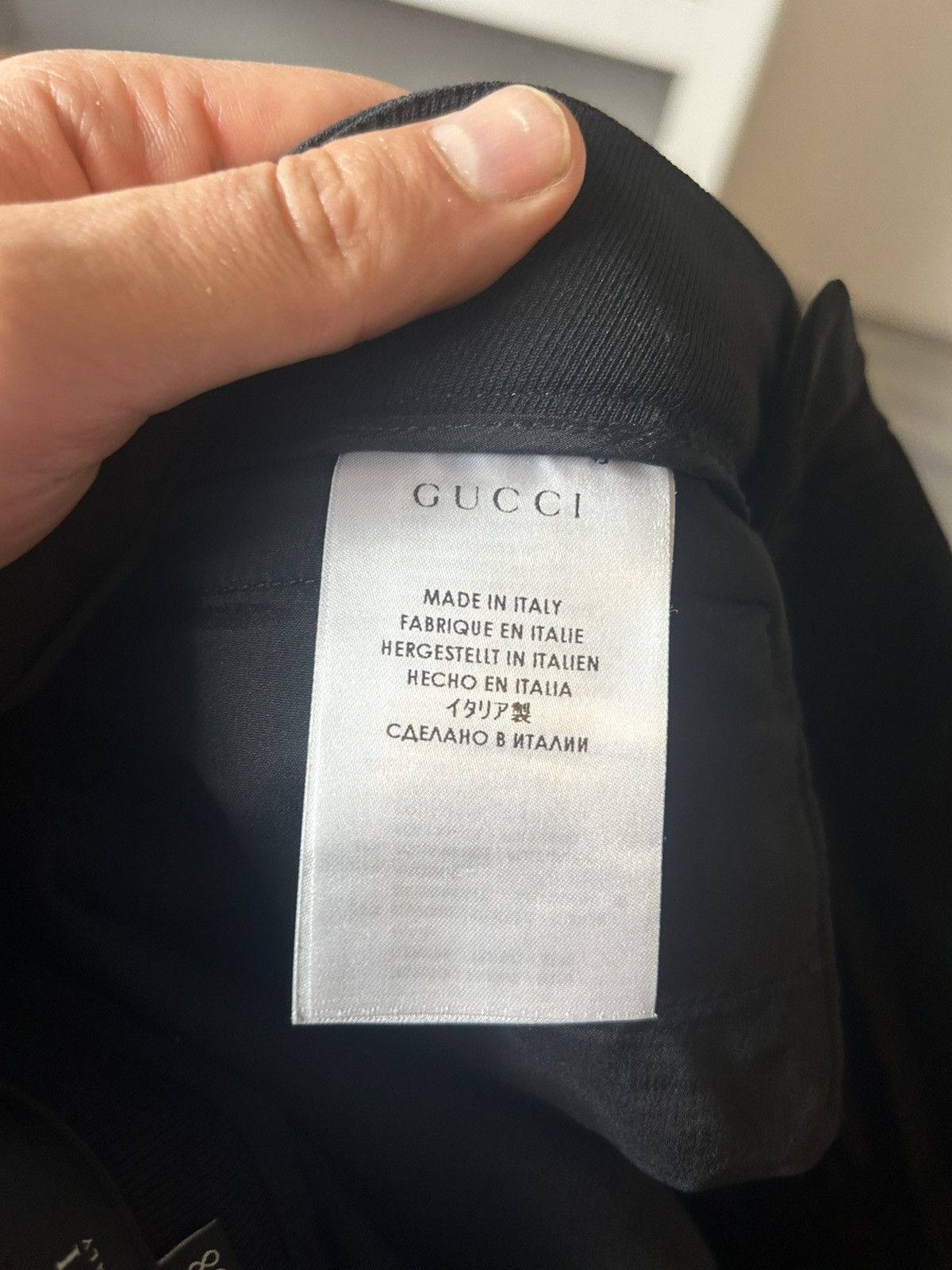 Gucci Gucci Black Pants with Leather Panels – Size 38 Size 26" / US 2 / IT 38 - 9 Thumbnail