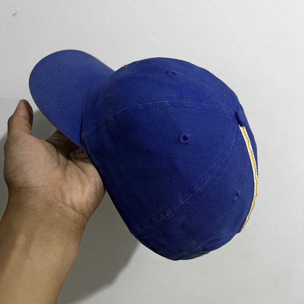 Nike × Vintage Vintage 90s Nike Dad Cap Embroidered Logo 58cm Size ONE SIZE - 3 Thumbnail