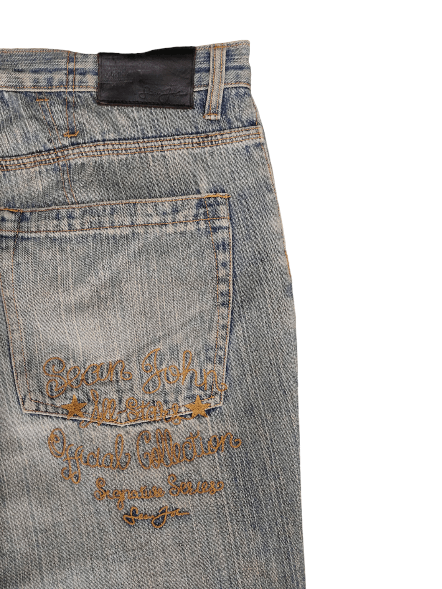 Sean John Sean John Embroidered Wide Leg Denim Y2k Jnco Baggy Jeans Size US 38 / EU 54 - 4 Thumbnail