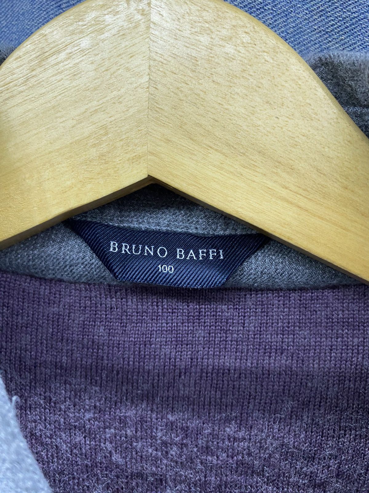 If Six Was Nine × Japanese Brand × Le Grande Bleu (L.G.B.) crazy double layer knitted rare bruno baffi Size US M / EU 48-50 / 2 - 4 Thumbnail