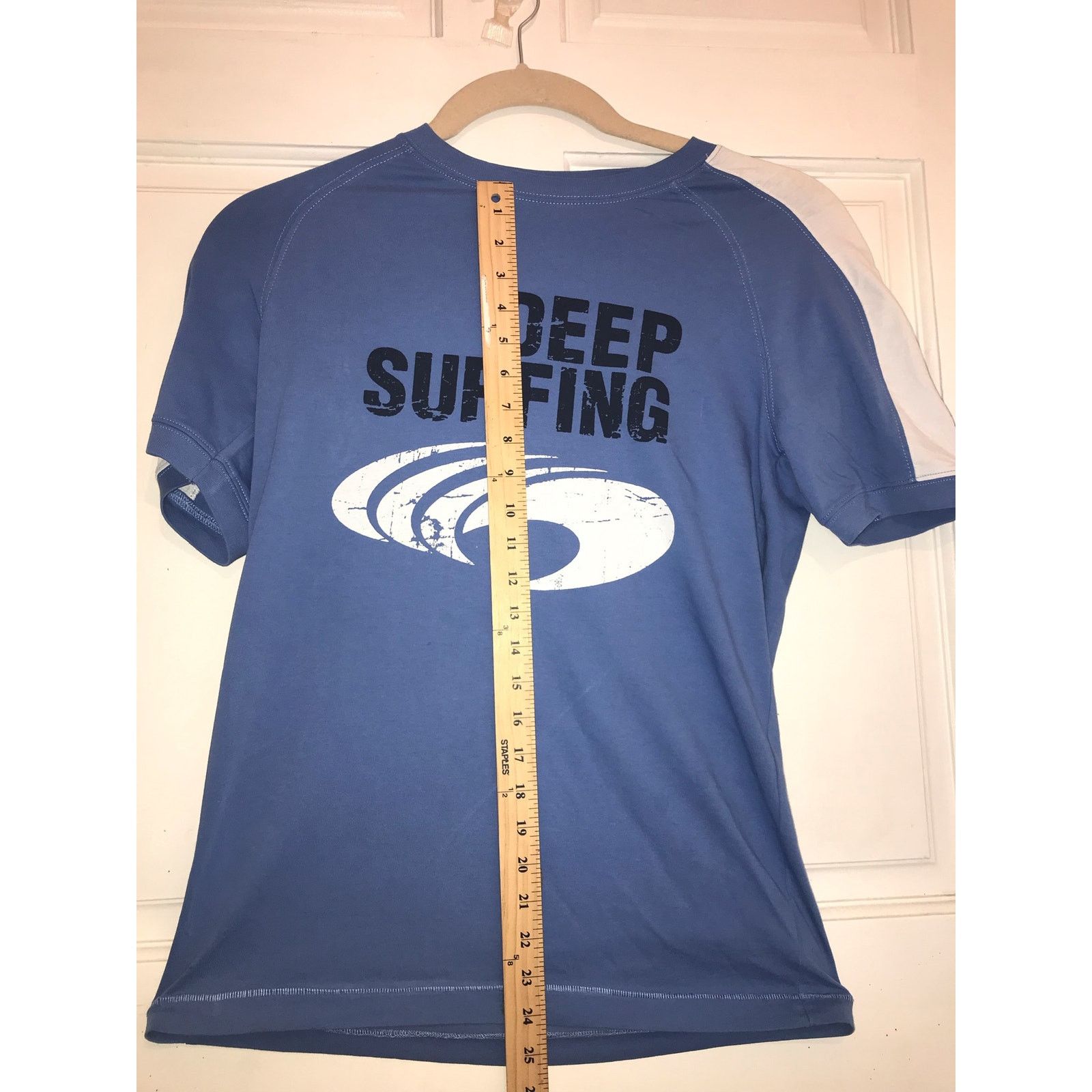 H&M H & M T-SHIRT Men's M Blue Graphic Logo Short Sleeve Size US M / EU 48-50 / 2 - 6 Thumbnail