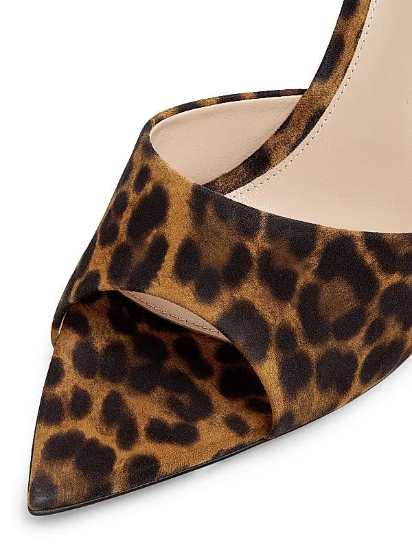 Gianvito Rossi os11x0126 Camoscio Sandals in Leopard Size US 6.5 / IT 36.5 - 3 Thumbnail