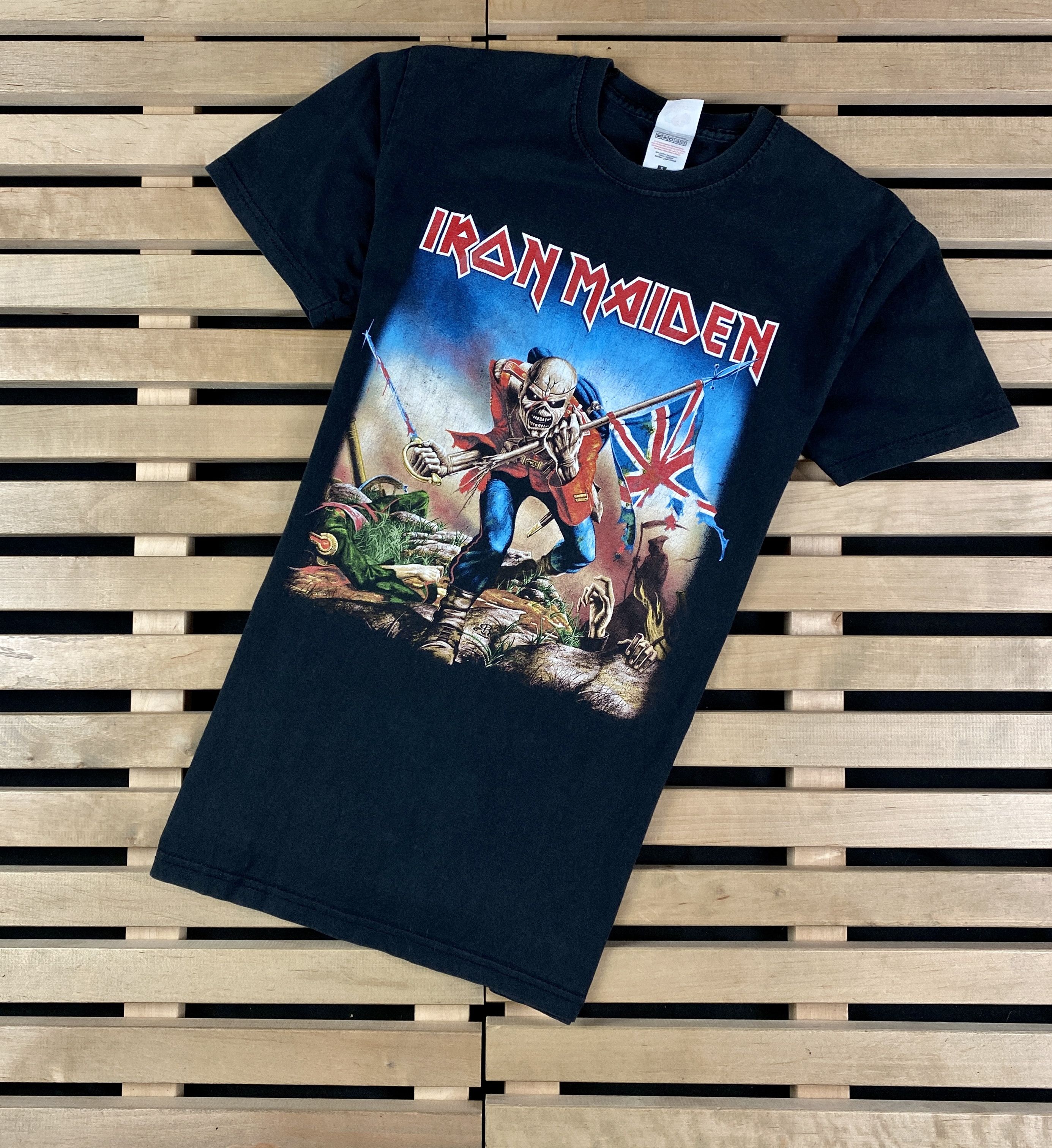 Iron Maiden Men’s Rock T-Shirt Iron Maiden Vintage Size M Big Print Size US M / EU 48-50 / 2 - 1 Thumbnail