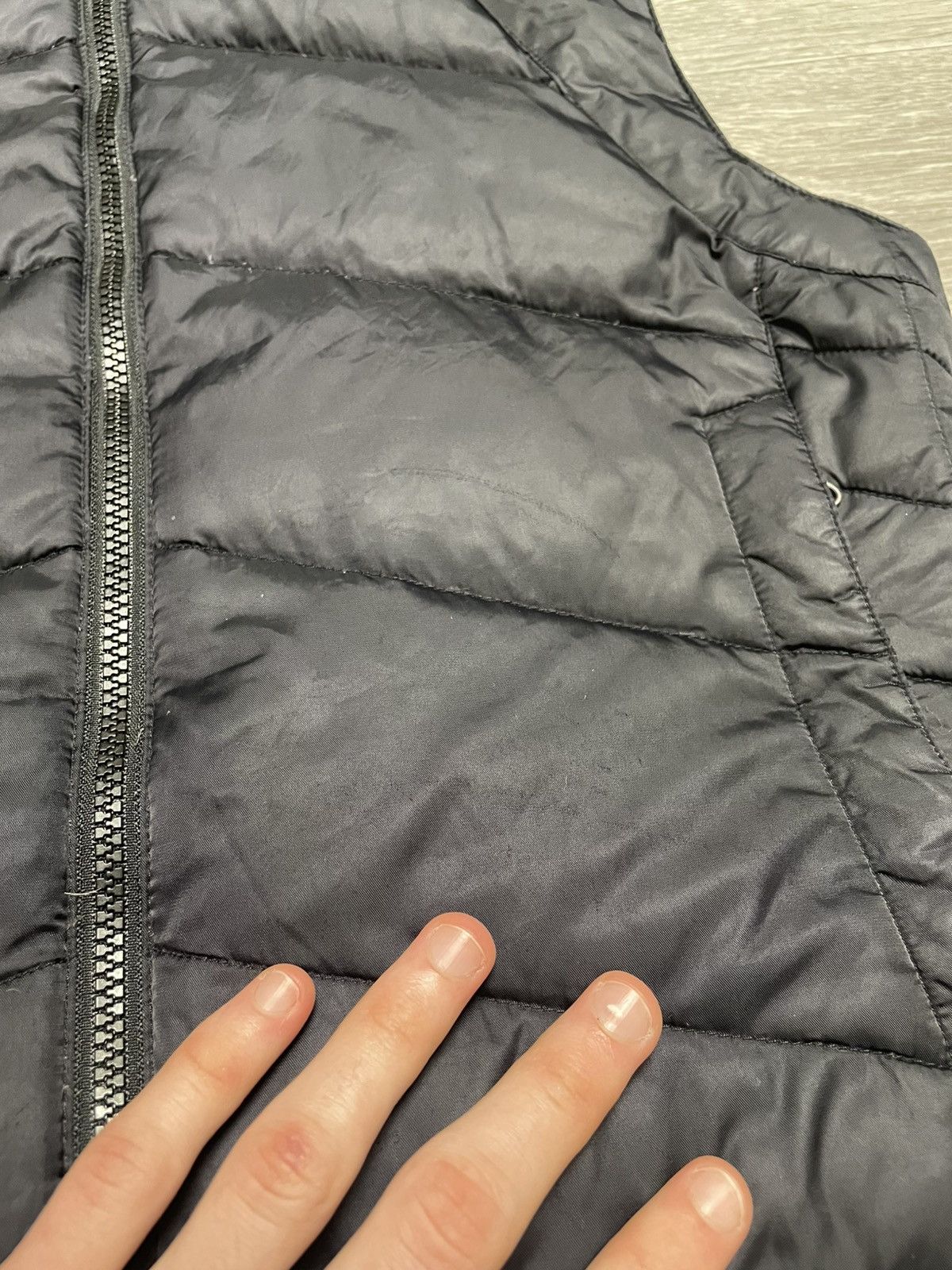 The North Face The North Face 550 Goose Down Vest Black Hooded Puffer Size M / US 6-8 / IT 42-44 - 11 Thumbnail