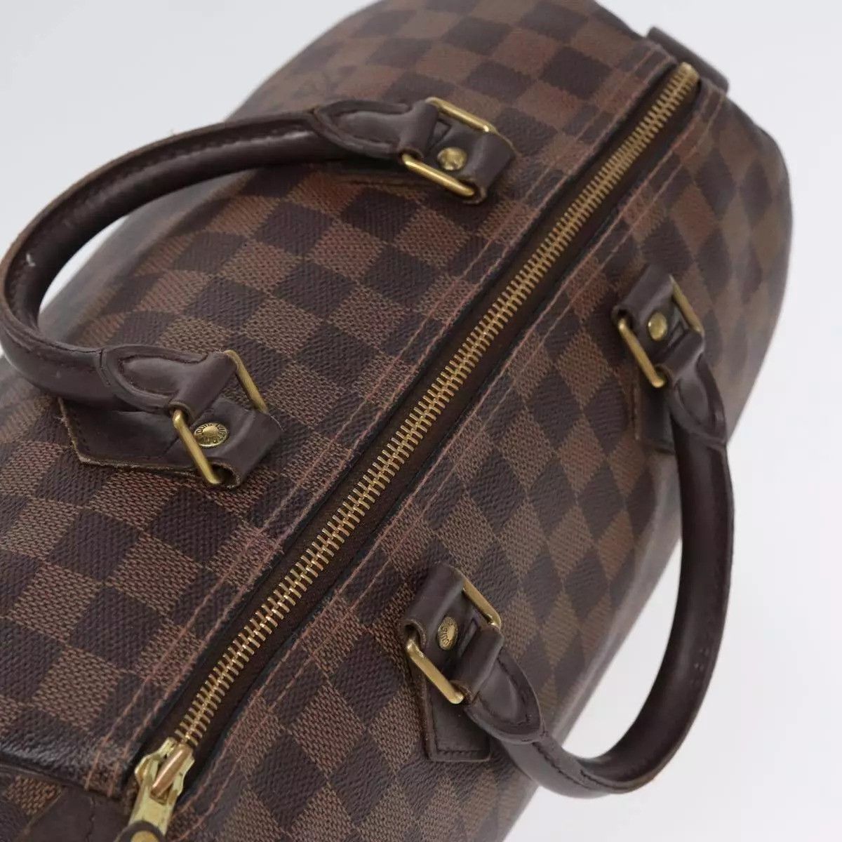 Louis Vuitton LOUIS VUITTON Damier Ebene Speedy 30 Hand Bag Size ONE SIZE - 9 Thumbnail