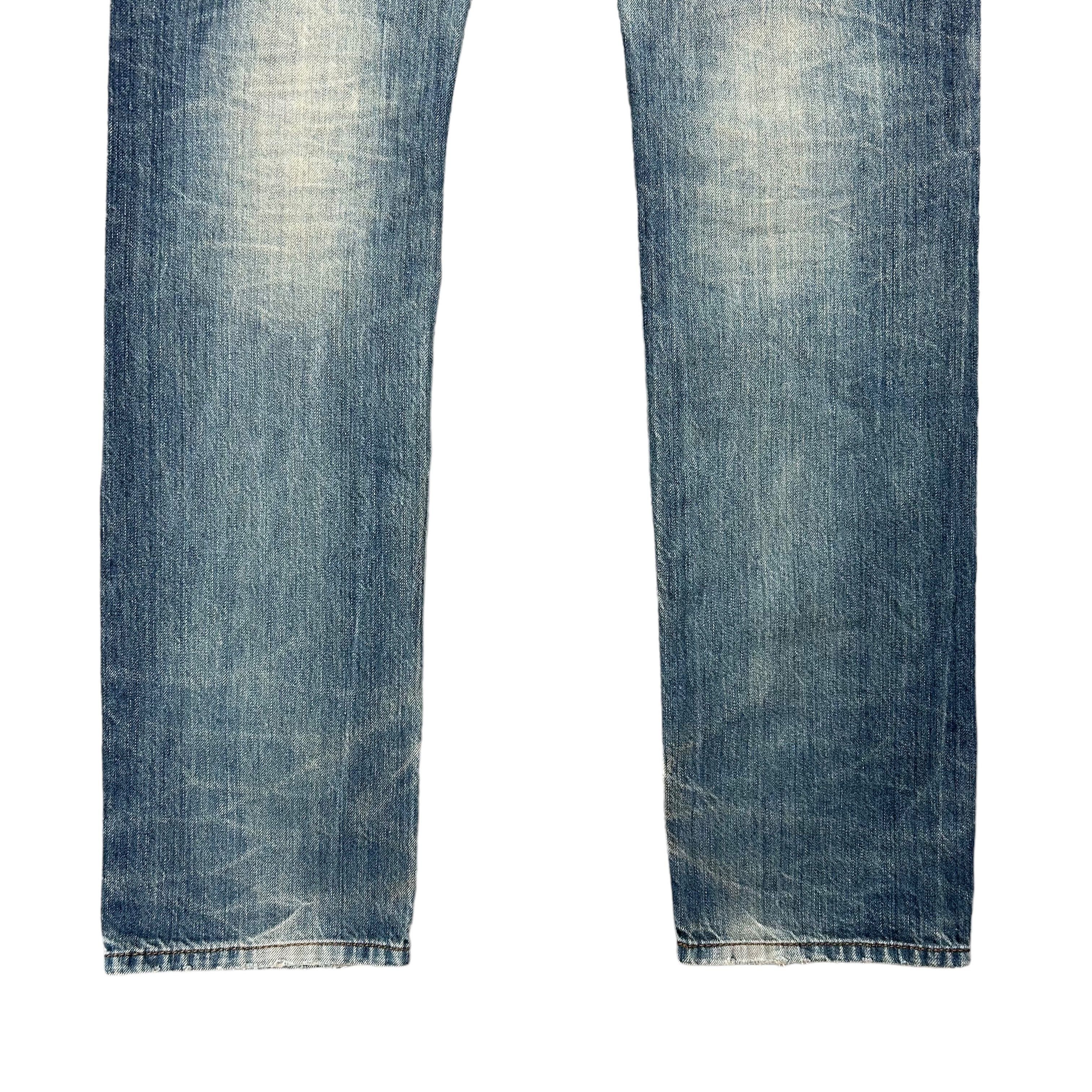 Diesel Diesel Iakop Regular Slim Tapered Blue Denim W33L34 Size US 33 - 7 Thumbnail
