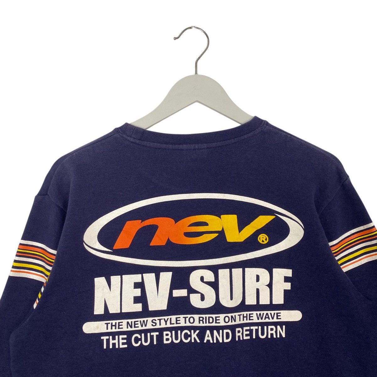 Vintage Vintage NEV Surfboard Sweatshirt Crewneck Black Pullover SzM Size US M / EU 48-50 / 2 - 5 Thumbnail