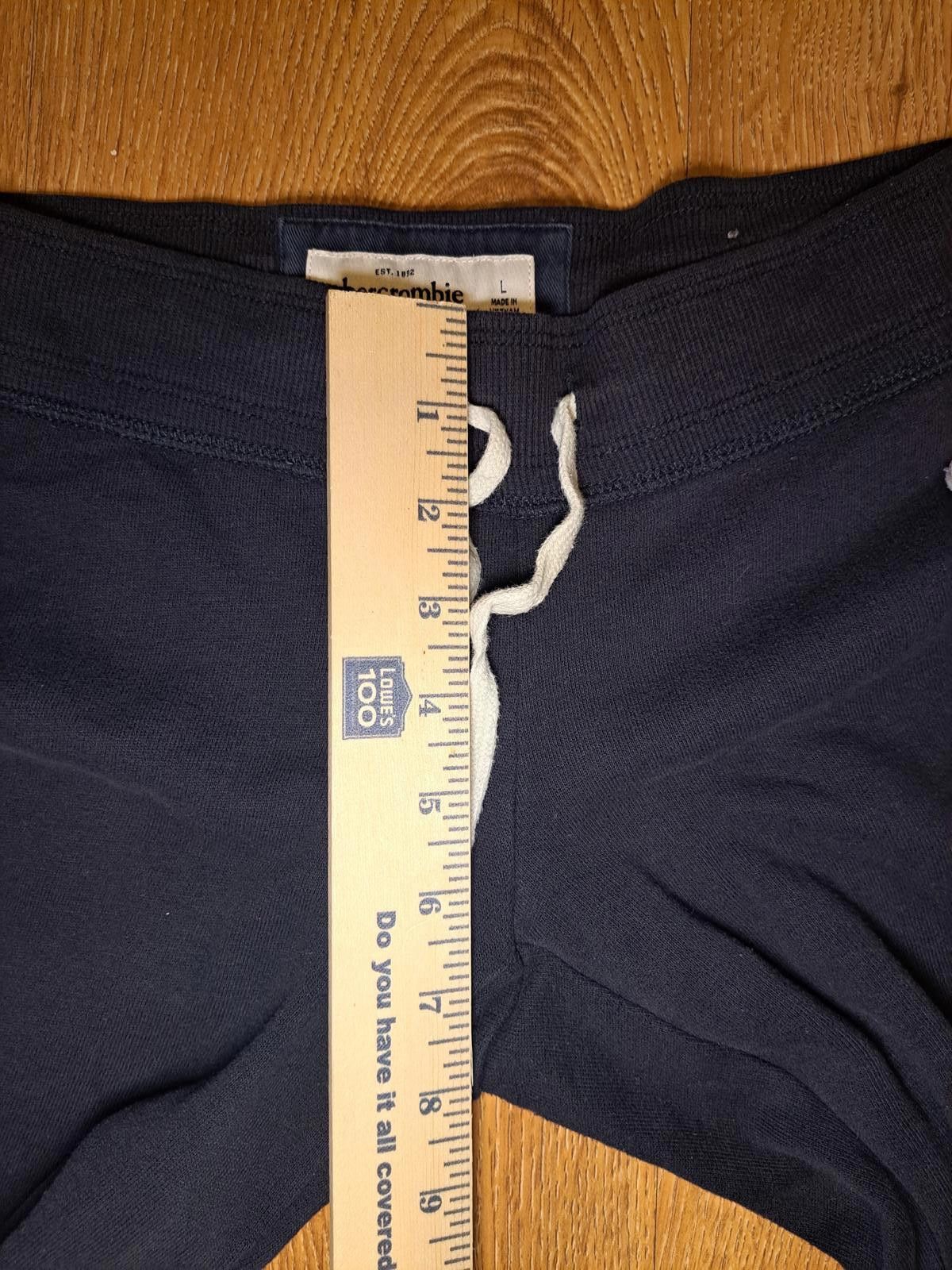 Designer Abercrombie Kids Sweatpants Large Black Cotton Blend Size US 26 / EU 42 - 7 Thumbnail