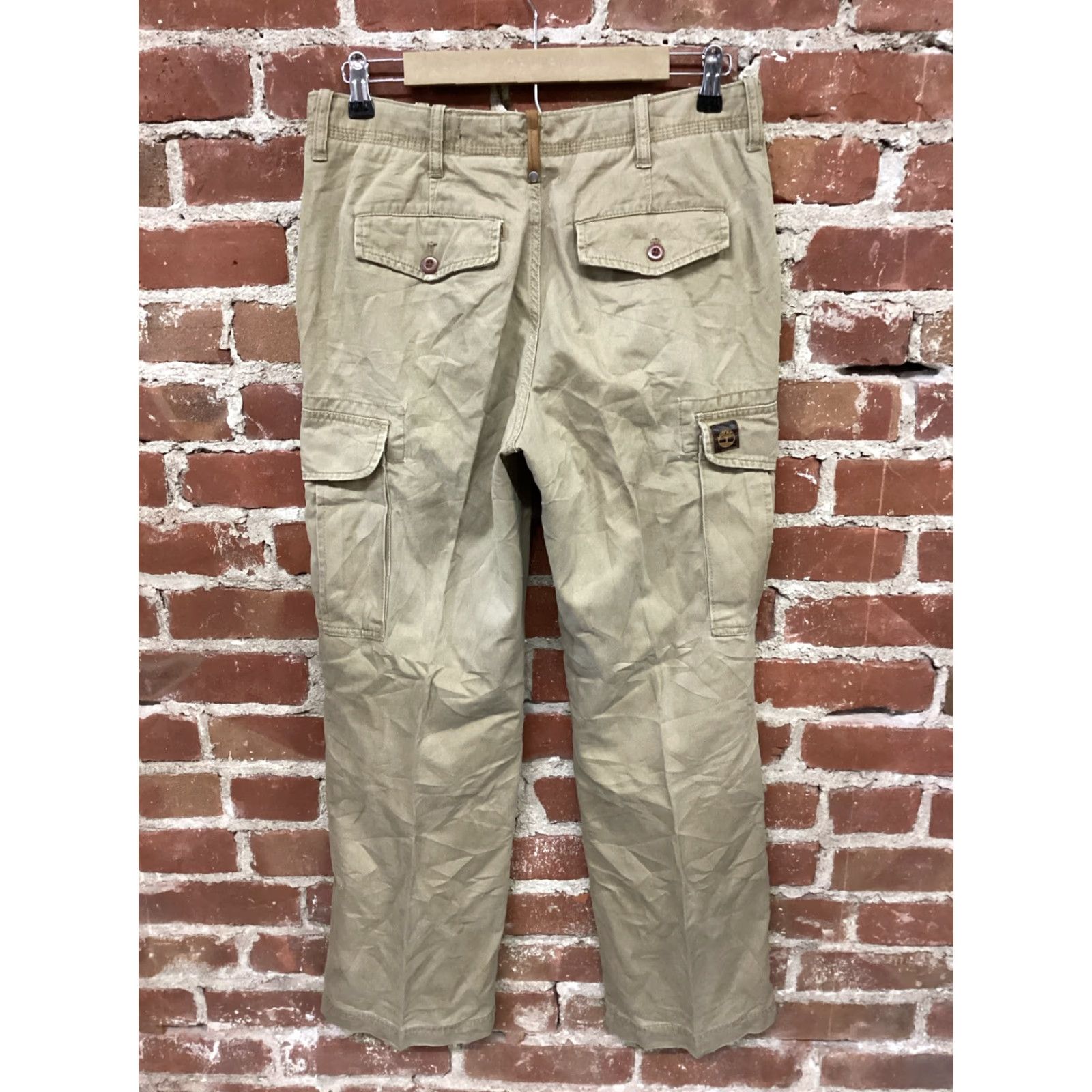 Timberland Timberland Cargo Pants Men 30x30 Pants Cargo Pocket Outdoor Hiking Workwear Casual Travel Beige Tan Brown Size US 30 / EU 46 - 2 Thumbnail