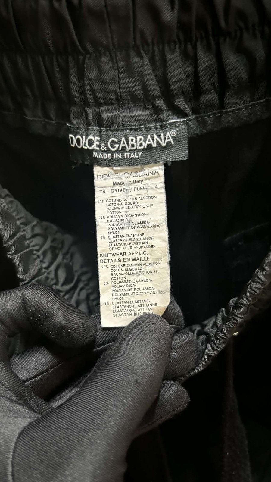 Dolce & Gabbana Dolce&Gabbana - Jogger Pants Size US 31 - 10 Thumbnail