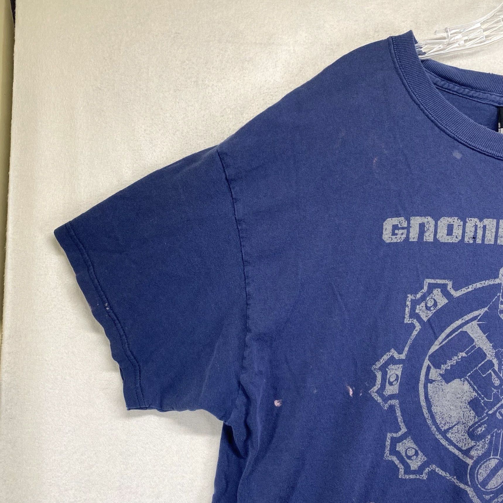 Vintage VINTAGE Blizzard Entertainment T-Shirt Men Large Blue 90s Gaming Anime Art War Graphic Print Relaxed Fit Size US L / EU 52-54 / 3 - 7 Thumbnail