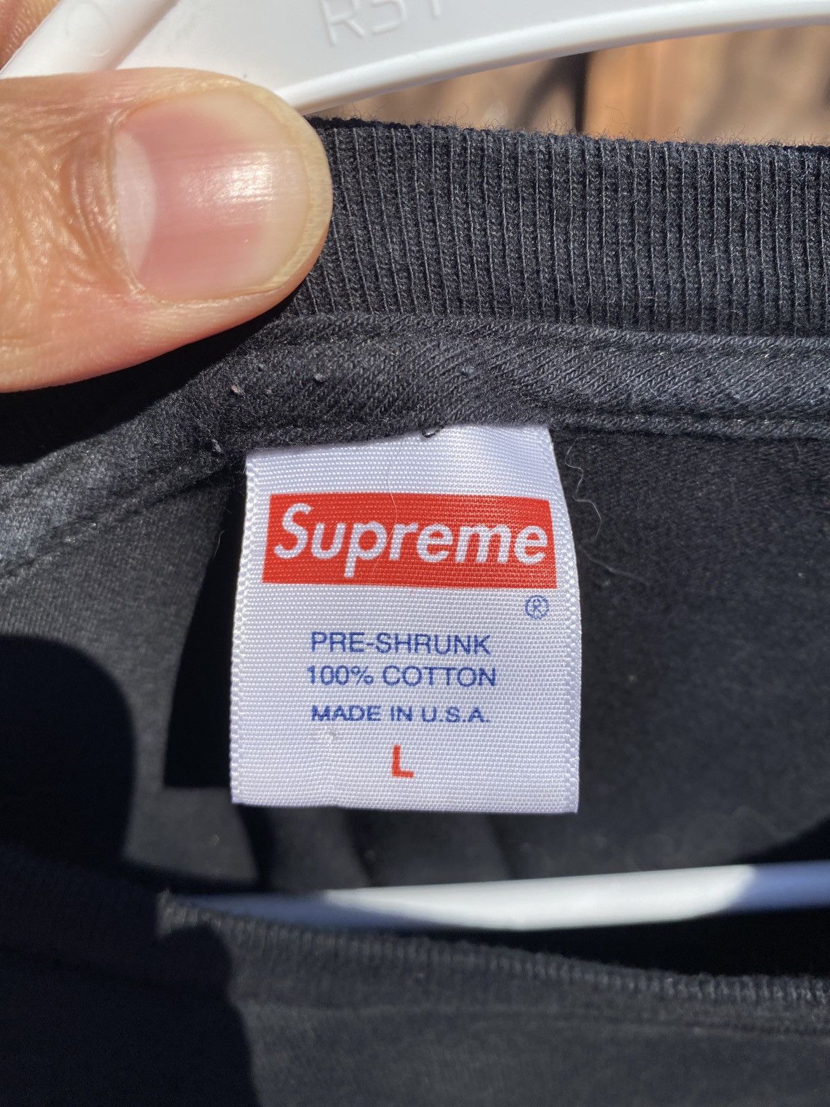 Supreme Supreme x Black Sabbath Tee Black Size Large SS16 Size US L / EU 52-54 / 3 - 4 Thumbnail