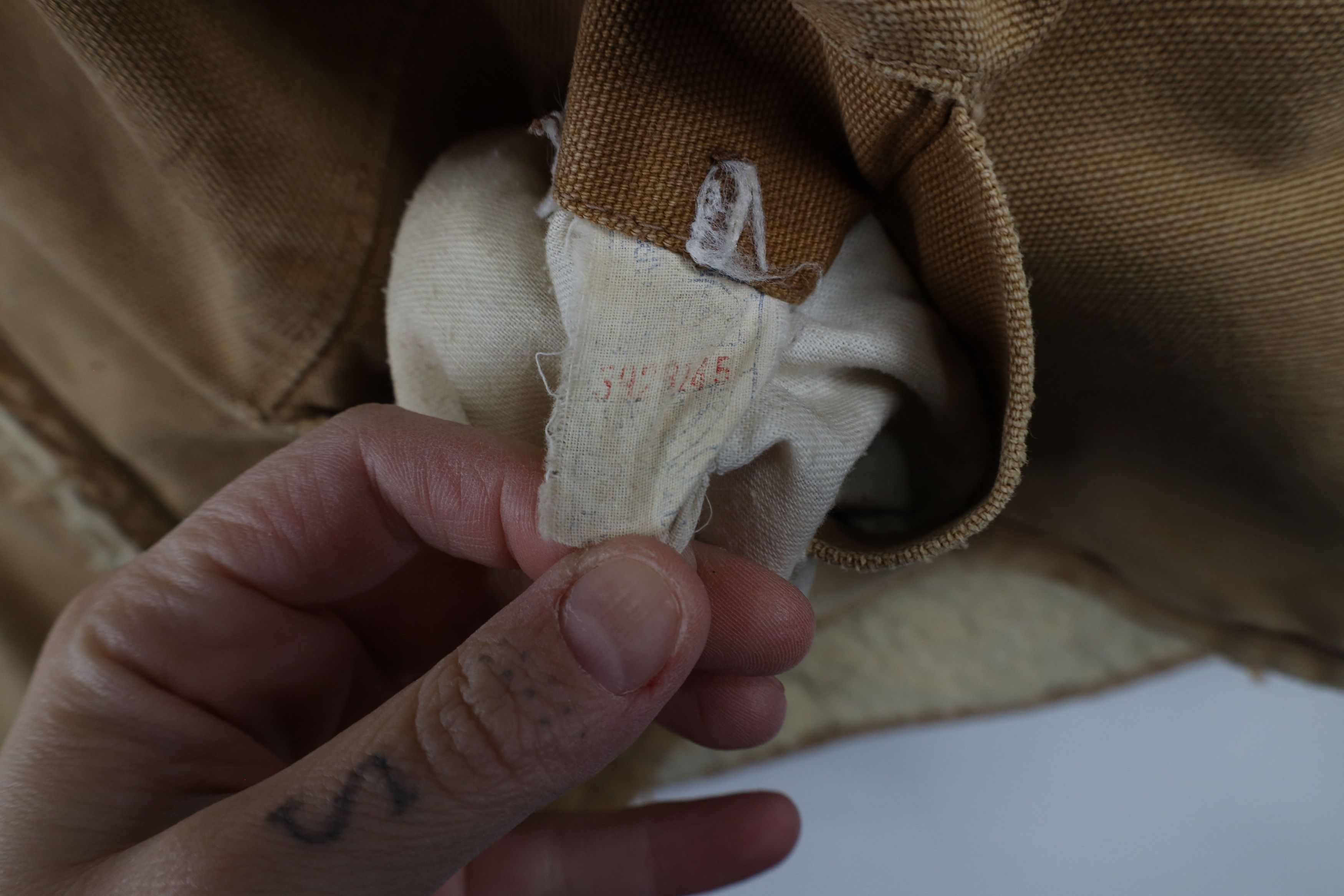 Carhartt Vintage 80s Carhartt Fleece Lined Canvas Vest Jacket USA Size US XL / EU 56 / 4 - 13 Thumbnail