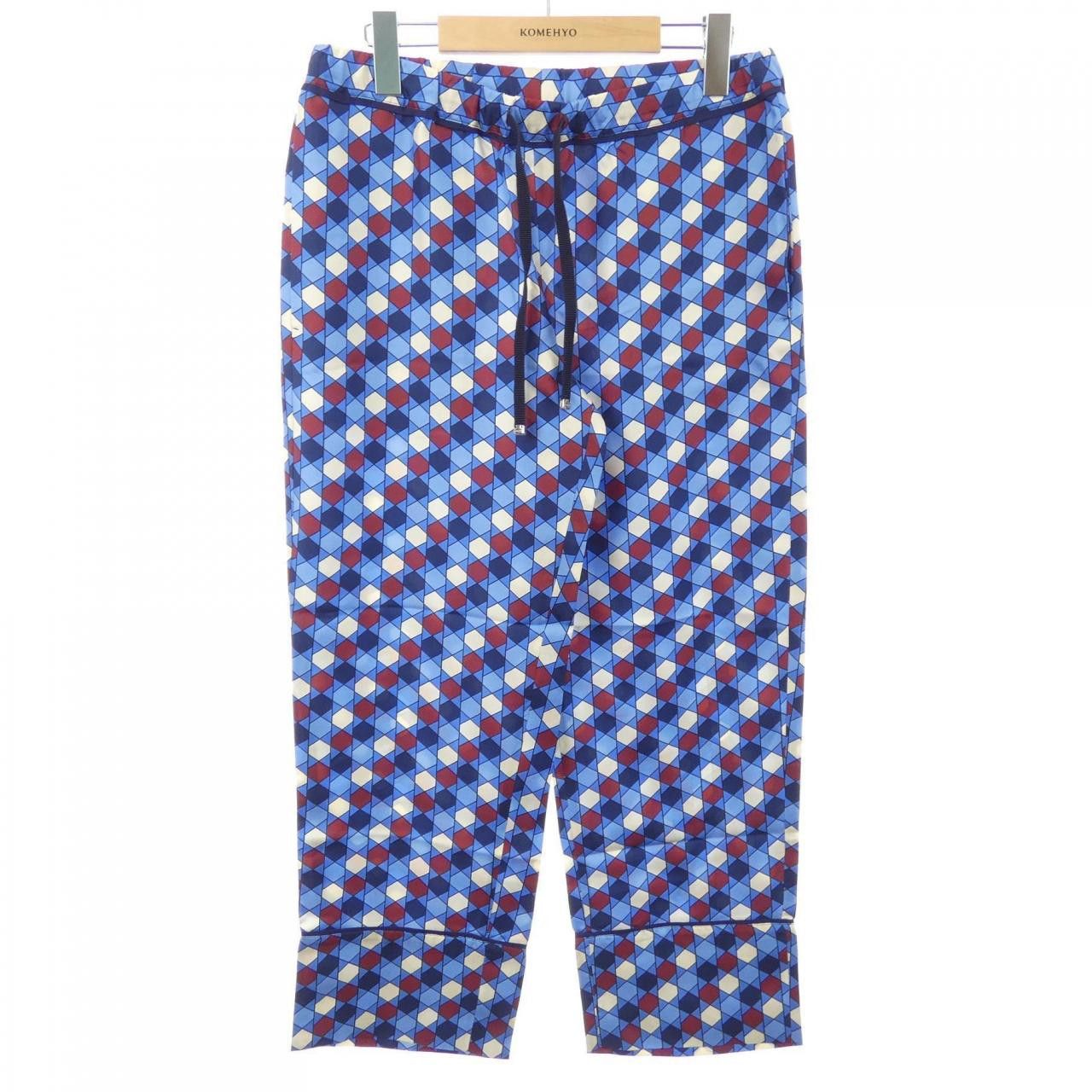 Moncler Moncler Moncler Silk Pants Textile Pants 10931642600 DUTY FREE for USA Size ONE SIZE - 1 Thumbnail
