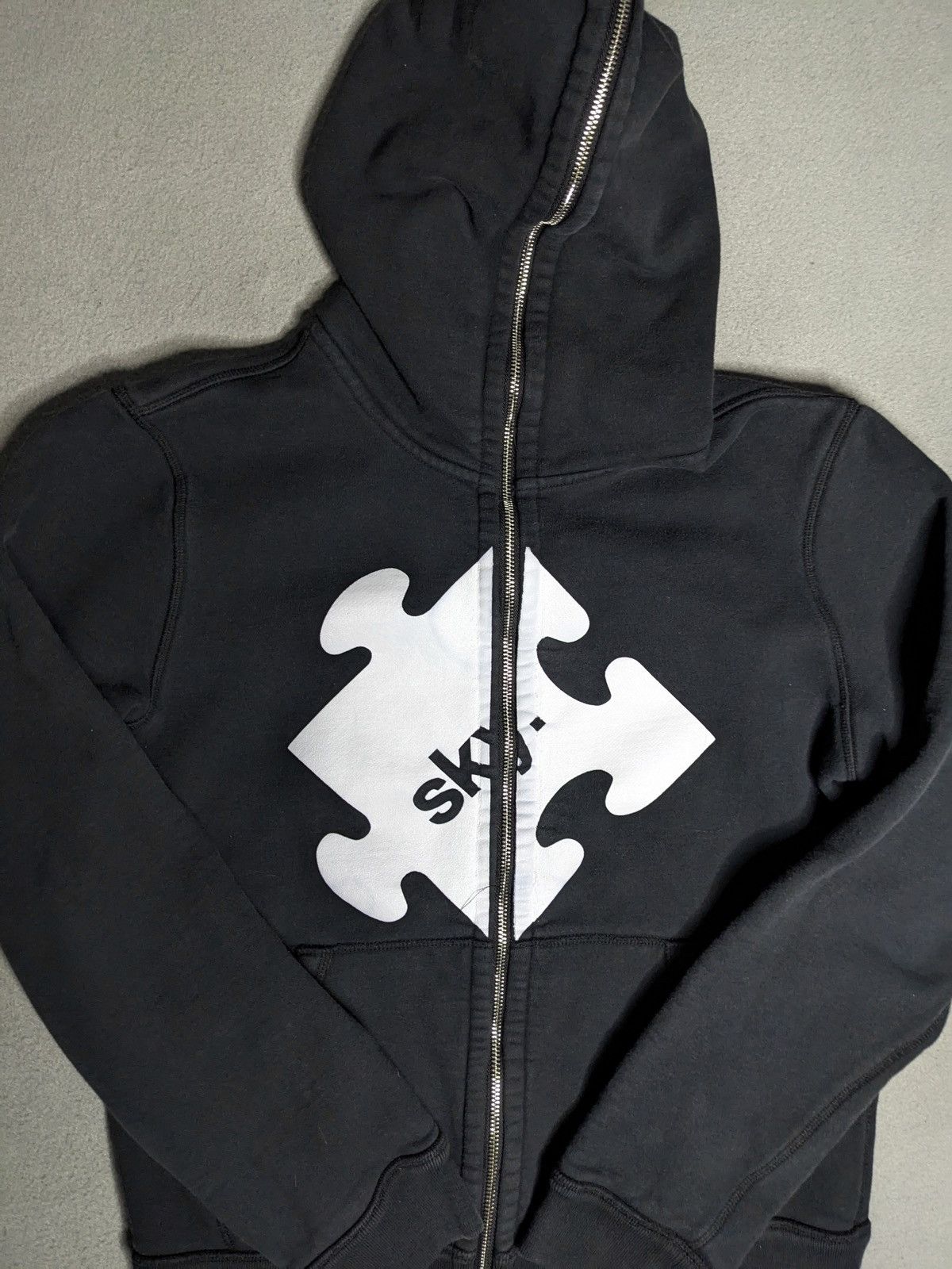 Psychworld Psychworld Puzzle in the Sky Hoodie Full Zip Mens Size Small Size US S / EU 44-46 / 1 - 3 Thumbnail