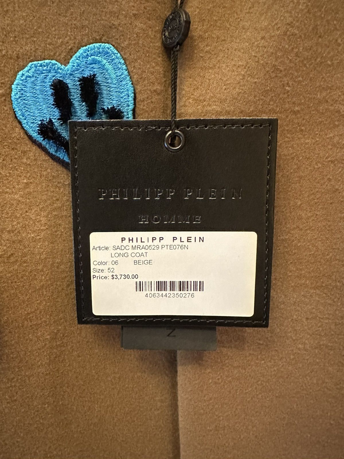 Philipp Plein Philipp Plein Peacoat Size US XL / EU 56 / 4 - 12 Thumbnail