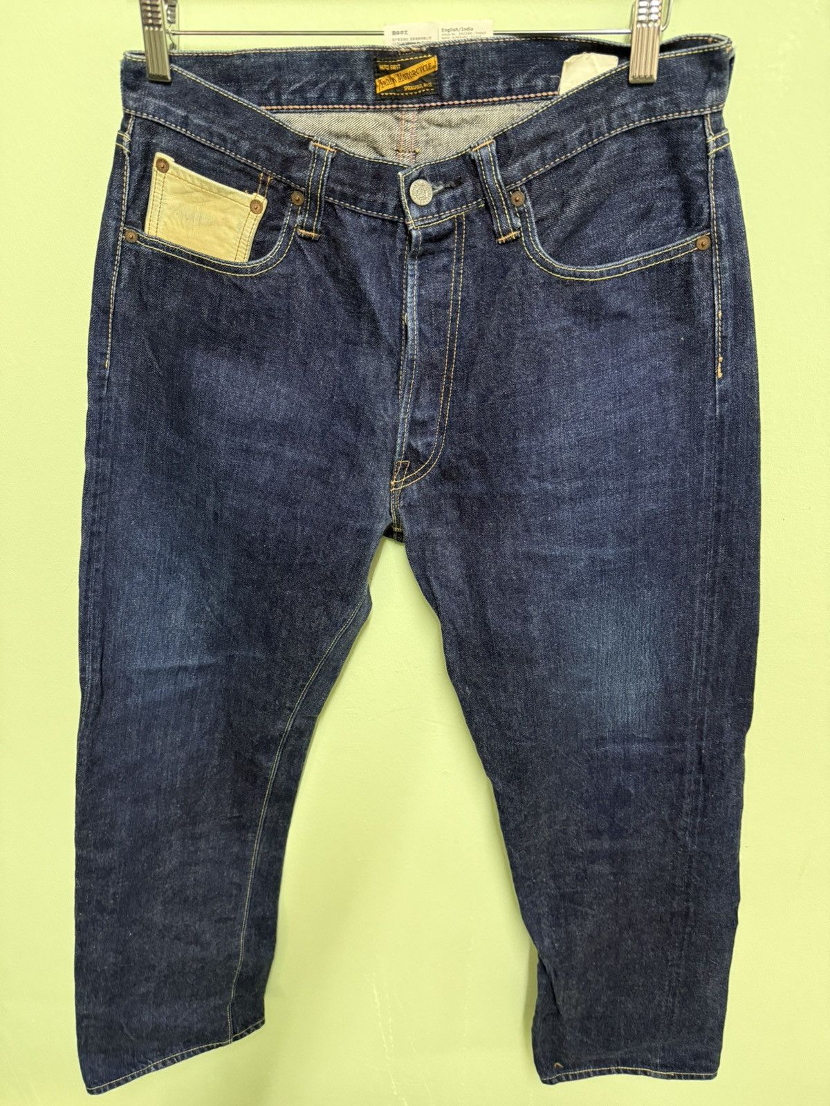 Indian Motorcycle Indian Motorcycle Selvage Jeans Leather Pocket Size US 32 / EU 48 - 2 Thumbnail