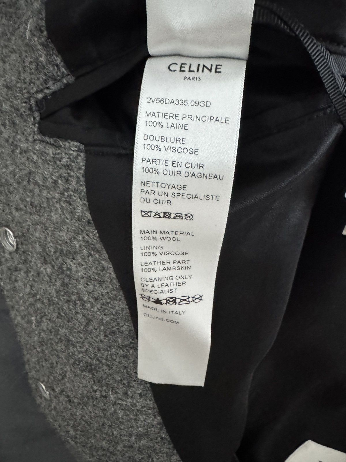 Celine CELINE 24FW CLASSIC TEDDY JACKET IN WOOL TRICOTINE Size US S / EU 44-46 / 1 - 10 Thumbnail