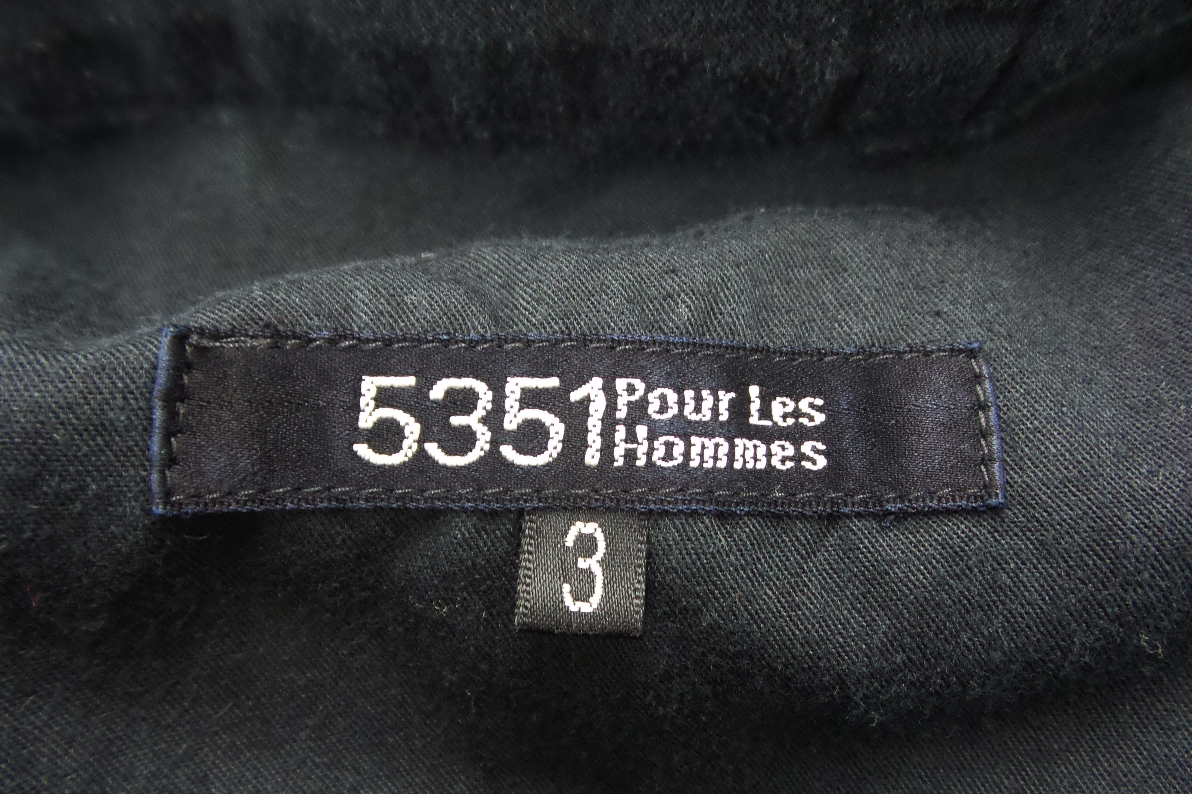 5351 POUR LES HOMMES 5351 Pour Les Hommes Cargo Pants W15xL38 Size US 30 / EU 46 - 4 Thumbnail